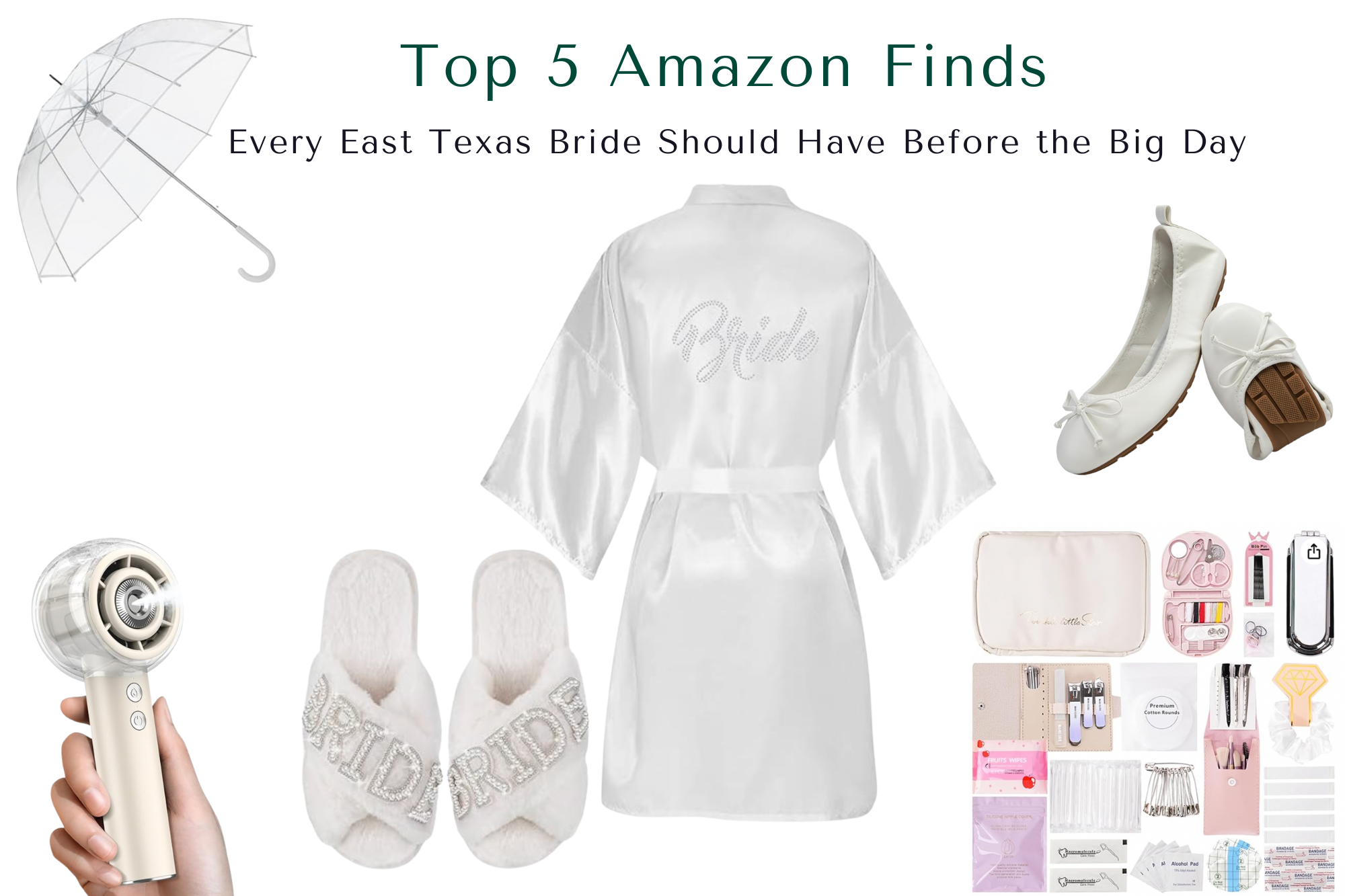 Top 5 Amazon Finds Every East Texas Bride Should Have Before the Big Day