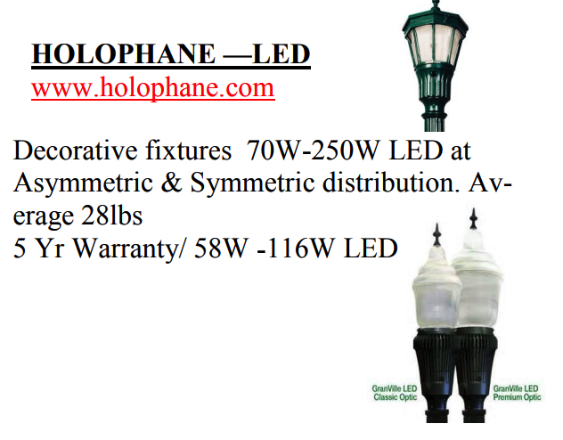 Holophane LED