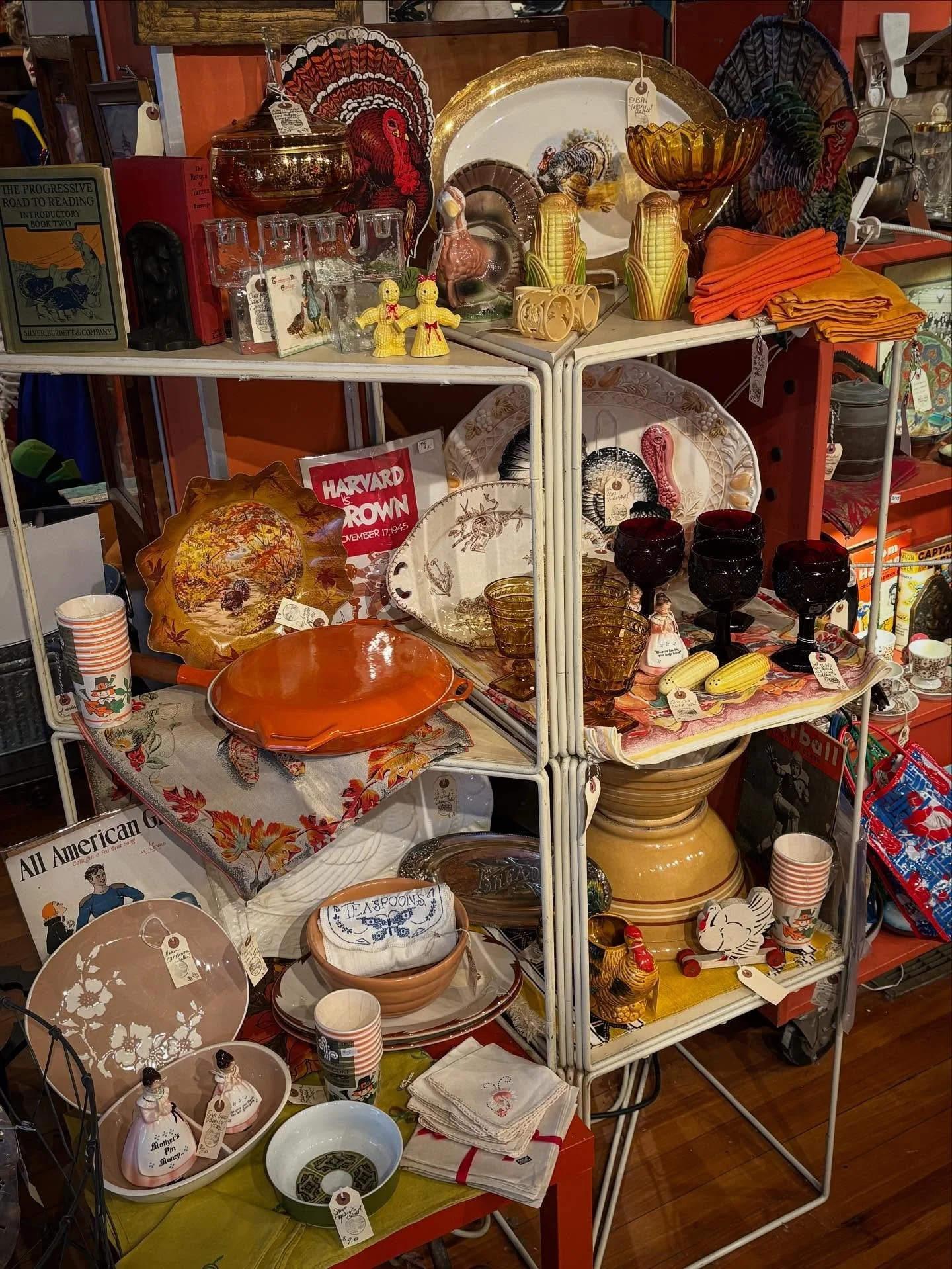 And BAM! A #thanksgiving display!