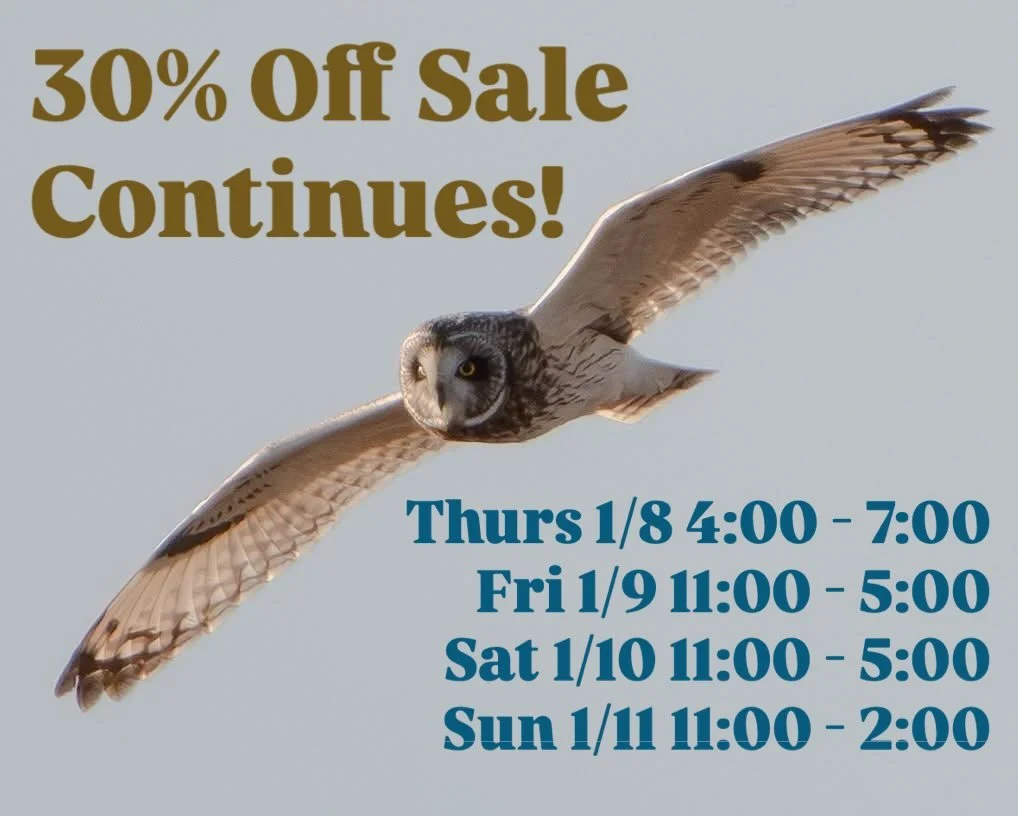 Our 30% off sale continues this week!  We are pulling some more already-priced holiday items from the back (Halloween; Valentines Day; Easter; Thanksgiving) and adding items not yet seen on the selling floor. We'll share photos and videos as we go. W