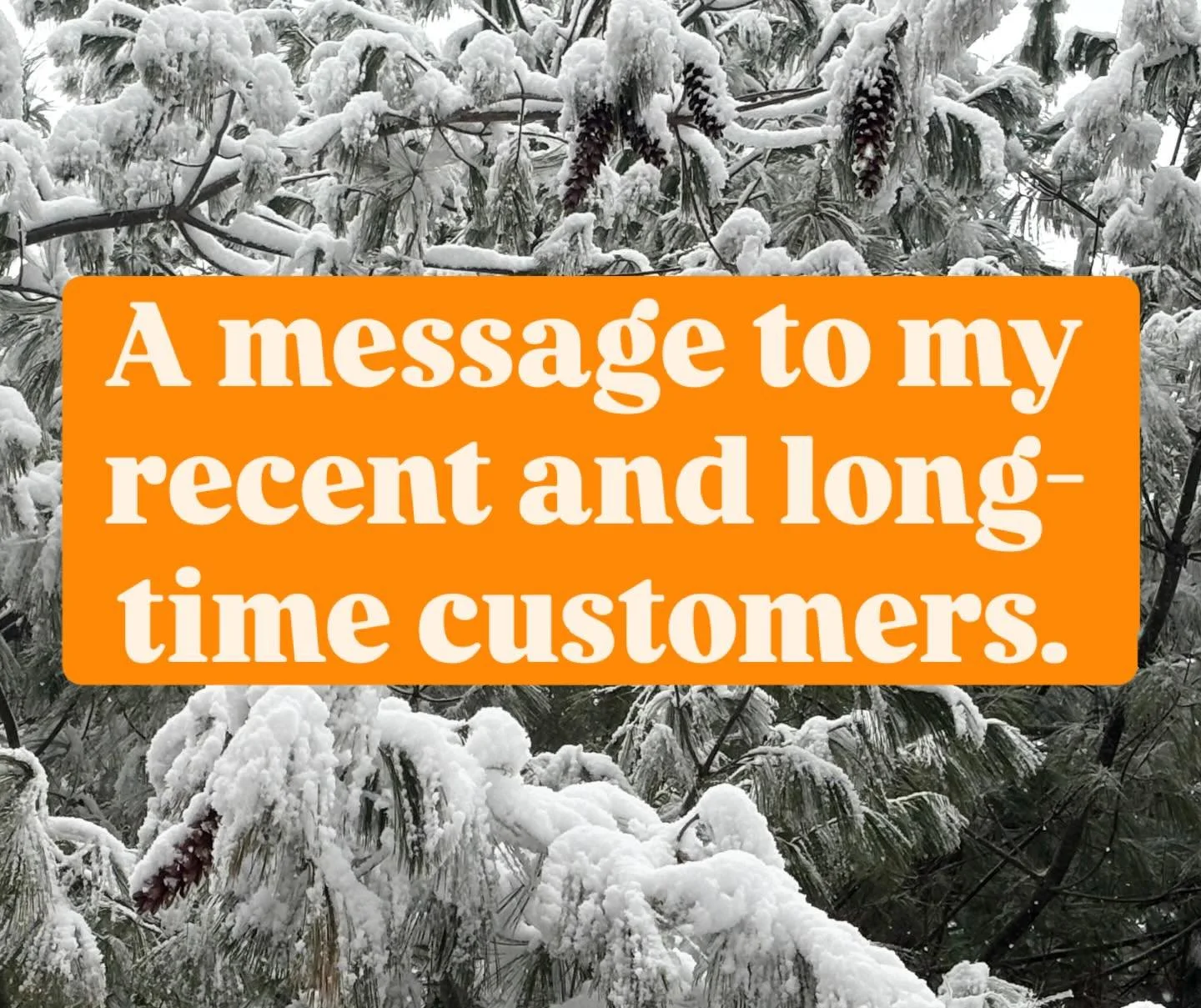 I want you all to know that this major decision was made the week between Christmas and New Years.  It became apparent at that point that this was what made sense.  If I knew beforehand I would absolutely have let many of you know in person when I sa