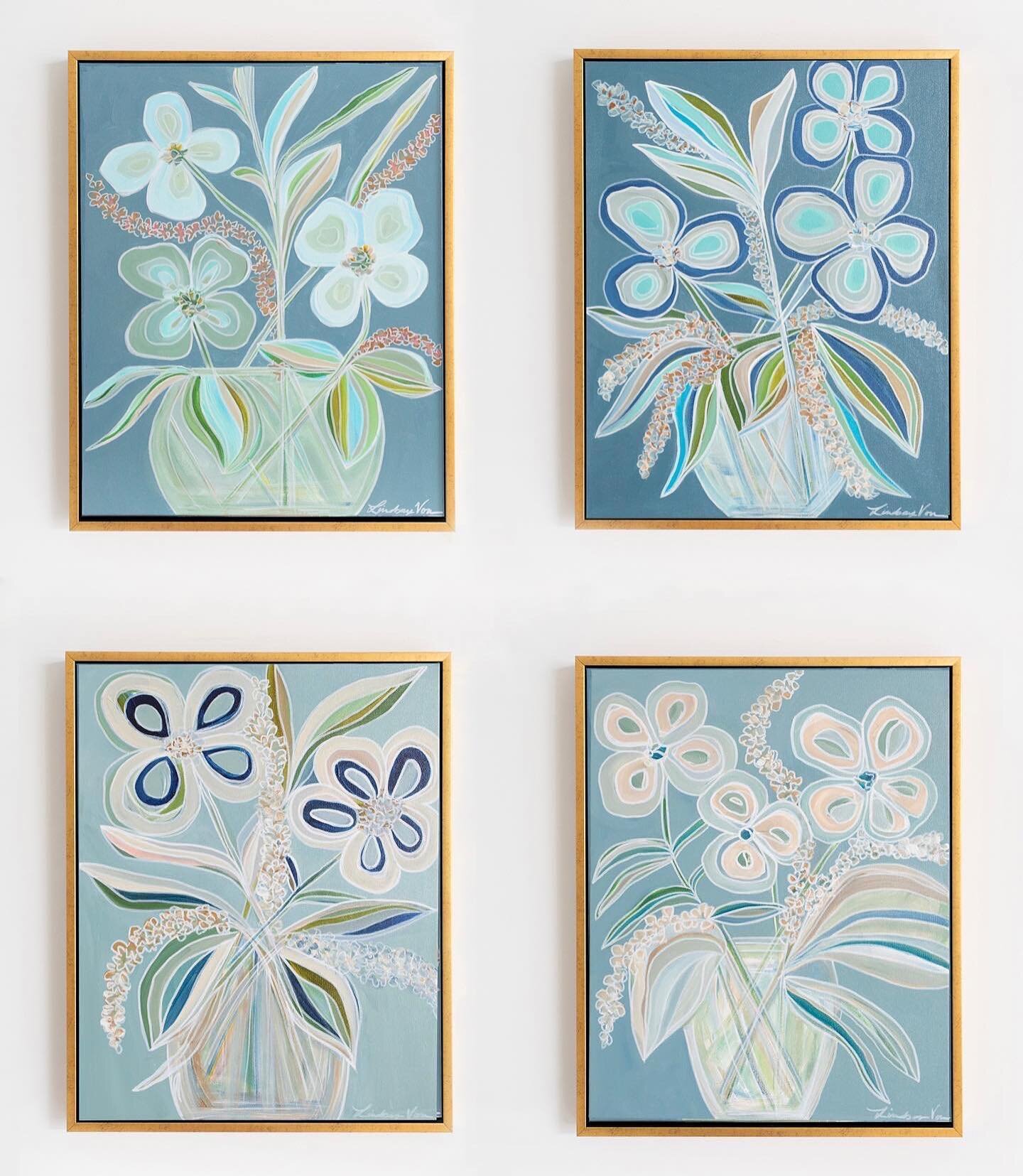 Small works // perfect for holiday gifting 🎁🎁 

Each are 16 x 20 in. framed in a gold floater frame. DM or comment if interested! 

#holidaydecor #holidayshopping #abstractartist #florals #atlanta #art #floralabstract #shoplocal #shopsmall #smallar