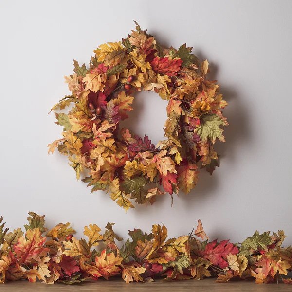 Autumn Wreath &amp; Garland