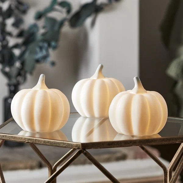 Light Up Pumpkin Trio