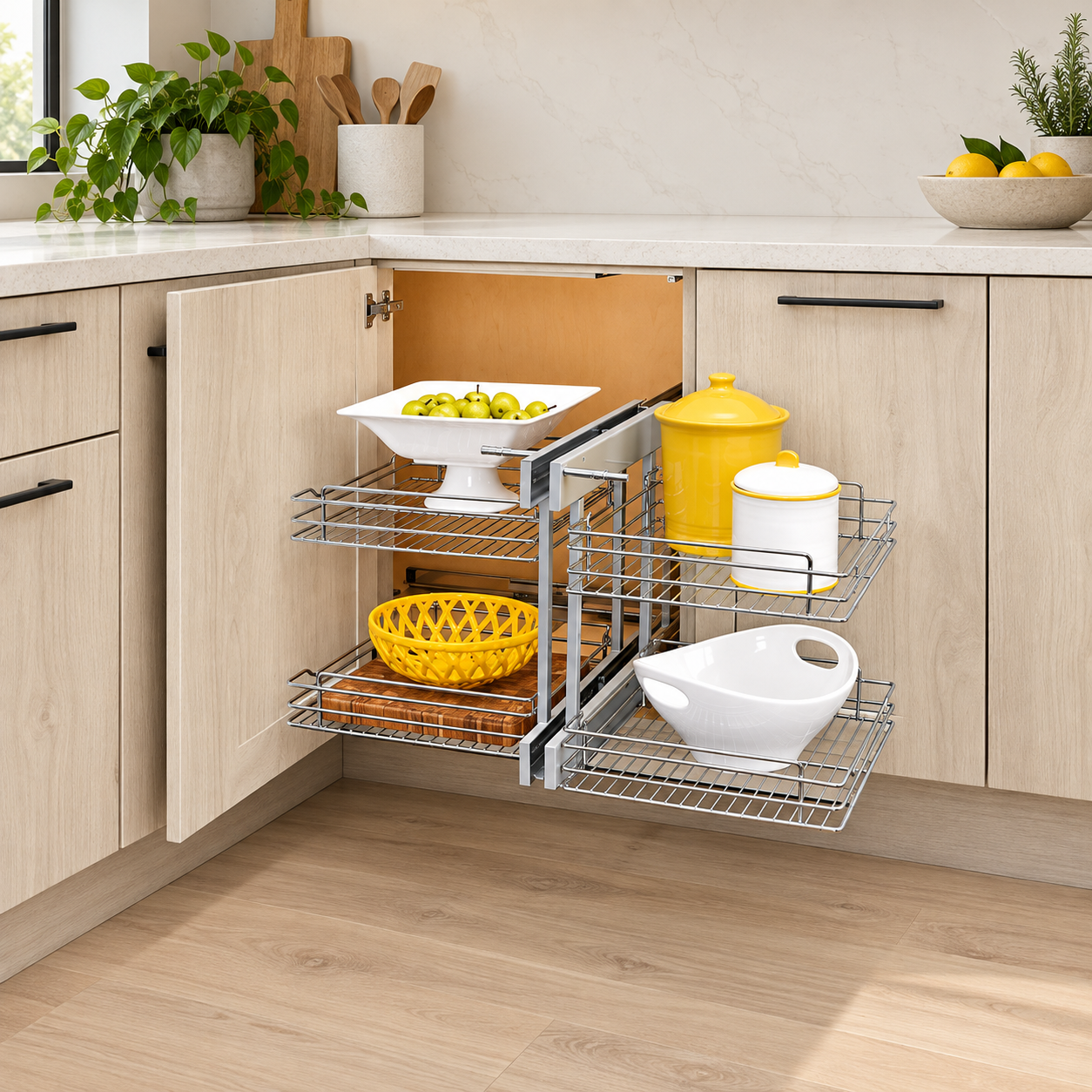 18" Blind Corner Optimizer (Wire Shelves)