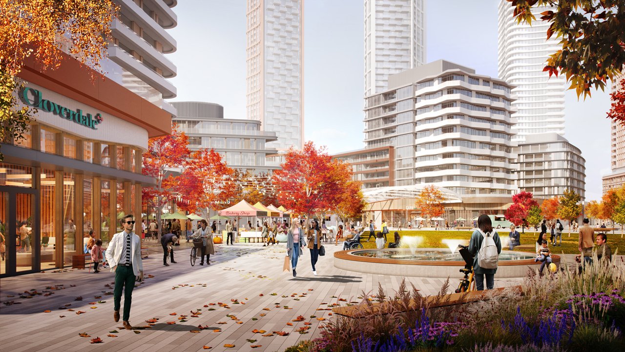 Cloverdale mall rendering outside during fall.jpeg