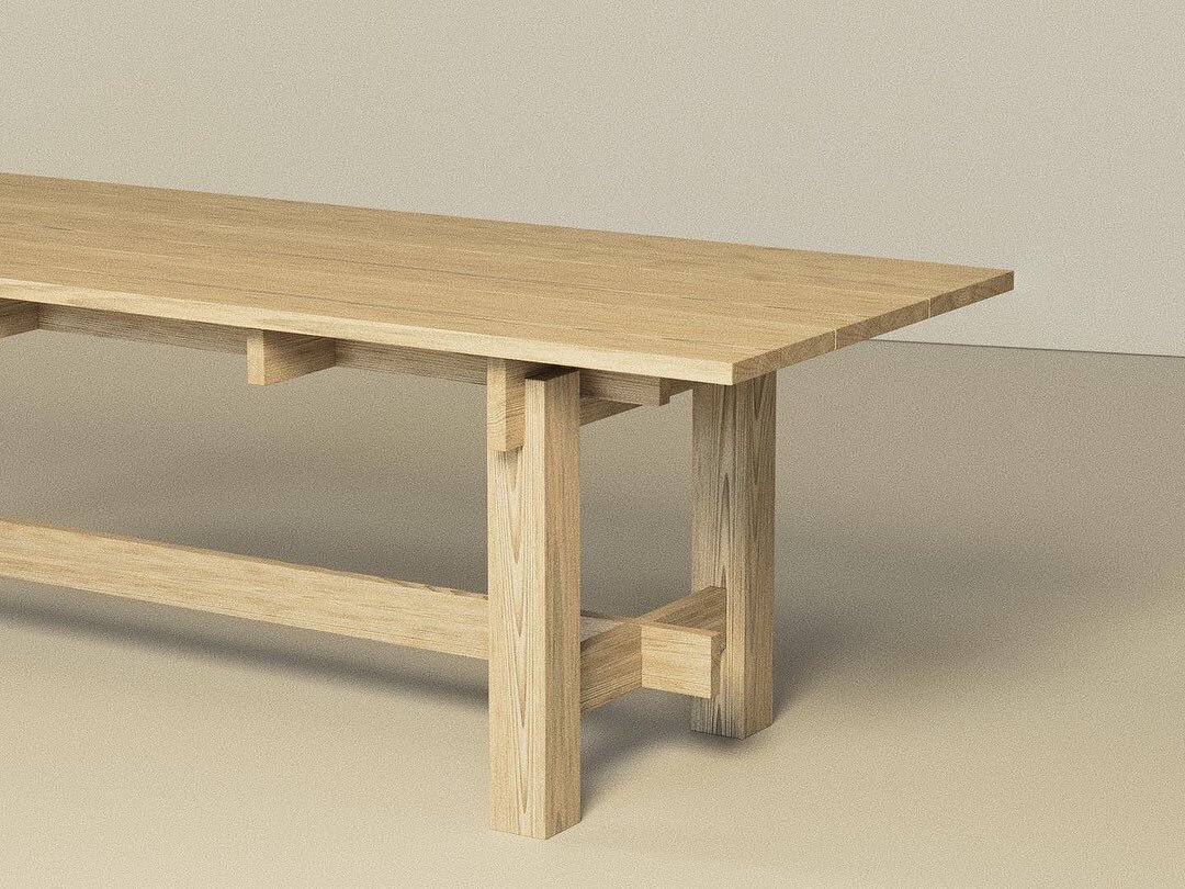Spring Harvest table design for the Farm 🌾💐
.
.
.
.
.
.
.
.
#weeklydesignchallenge #productdesign #productrendering #render #fusion360 #design #industrialdesign #furniture #furnituredesign #woodworking #tabledesign #farmhouse #farmtable #harvesttab