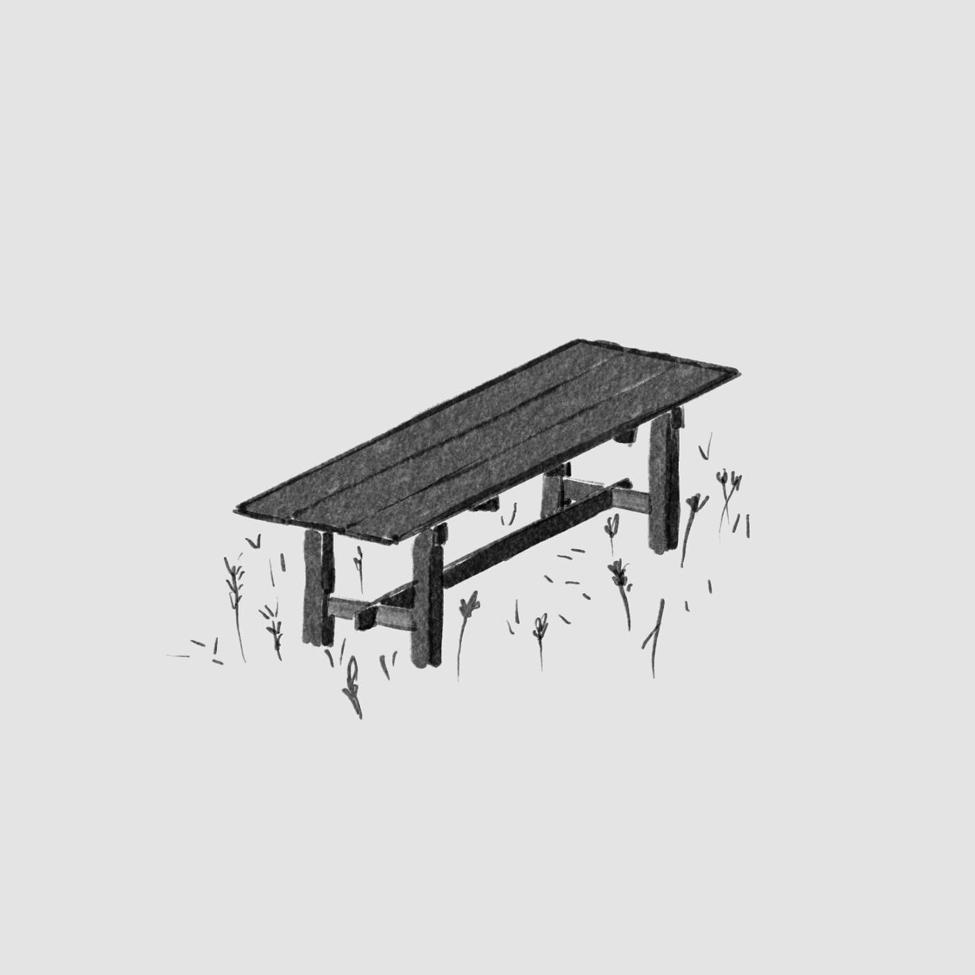 Harvest Table 
.
.
.
.
.
#design #doodle #table #furniture #furnituredesign #industrialdesign #drawing #sketch