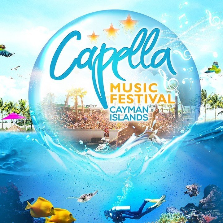Planning to be in the Cayman Islands on April 27th? 🎤 Don't miss out on the electrifying Capella Music Festival! 🎶 Get ready for an unforgettable musical experience featuring a diverse lineup of talented artists.

📍 Join us at Festival Green in th