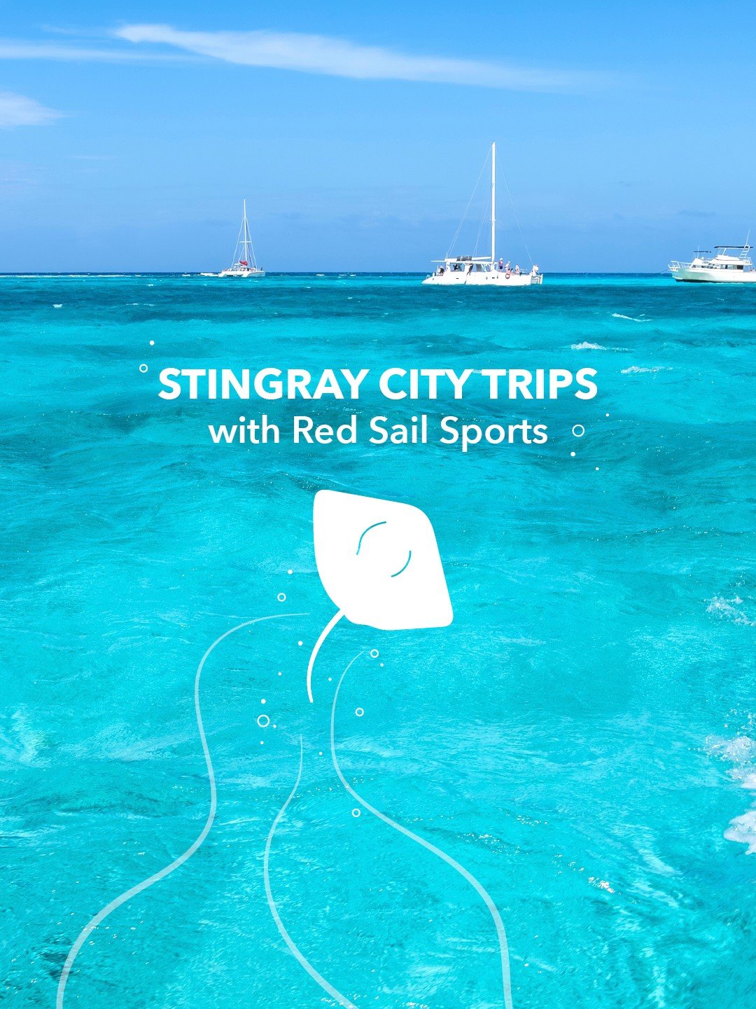 Planning your Cayman getaway?
Here&rsquo;s an experience worth adding to your list. 🌊

From sunrise to sunset, #StingrayCity is pure island magic - and with #RedSailSports, you can experience it your way.

Start the day with the 'Breakfast with the 