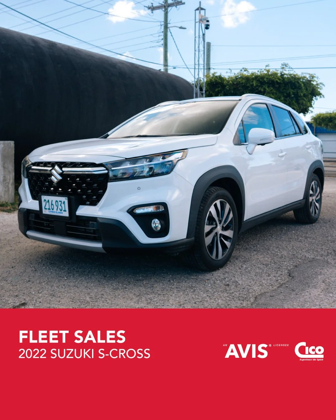 🚘 Fleet Sale Now On! 🚘
Your next vehicle could be waiting at #AvisCayman.

➡️ Swipe through this post to check out the latest selection of well-maintained, pre-owned vehicles for sale from our fleet.

Now available:
🛞 2022 Suzuki S-Cross
🛞 2022 N