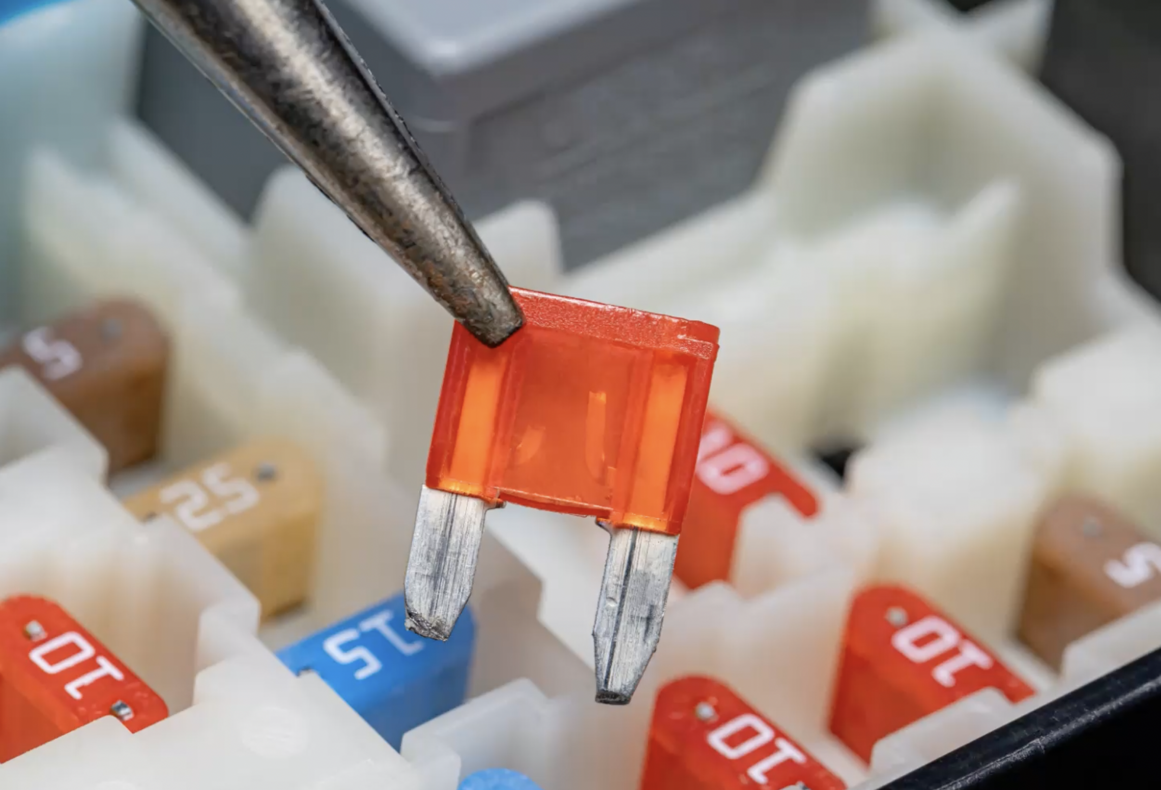 blown fuse - a symptom of a bad voltage regulator