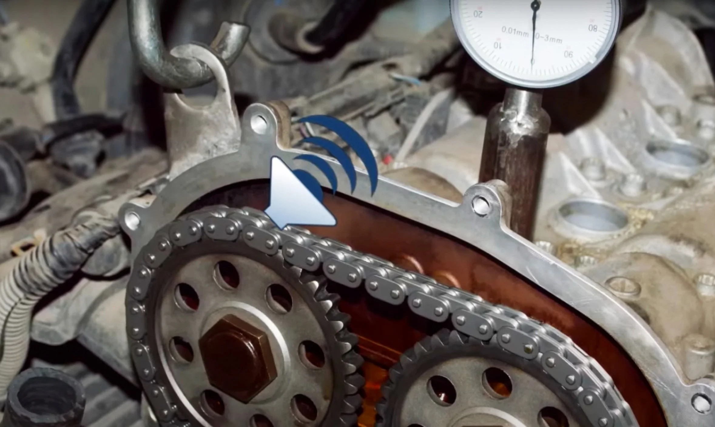 unual sounds - a symptom of a bad timing belt