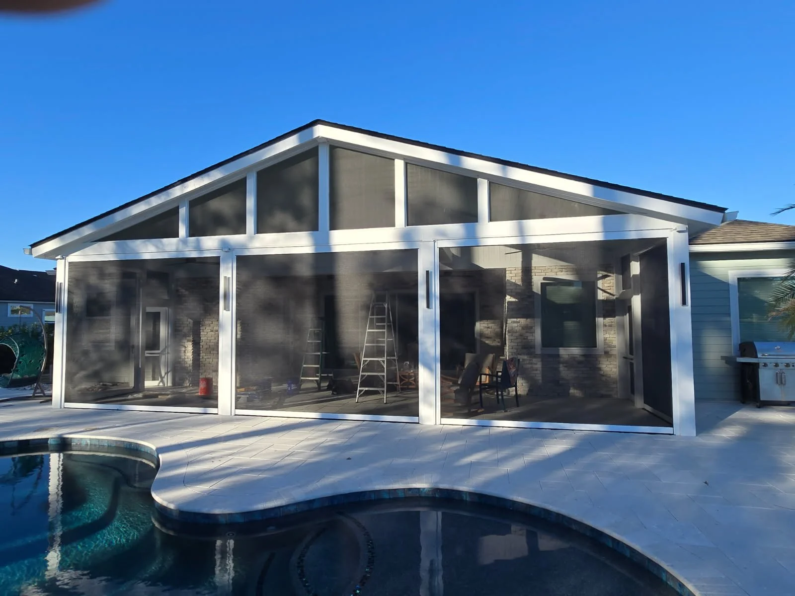 Completed Screened Enclosure