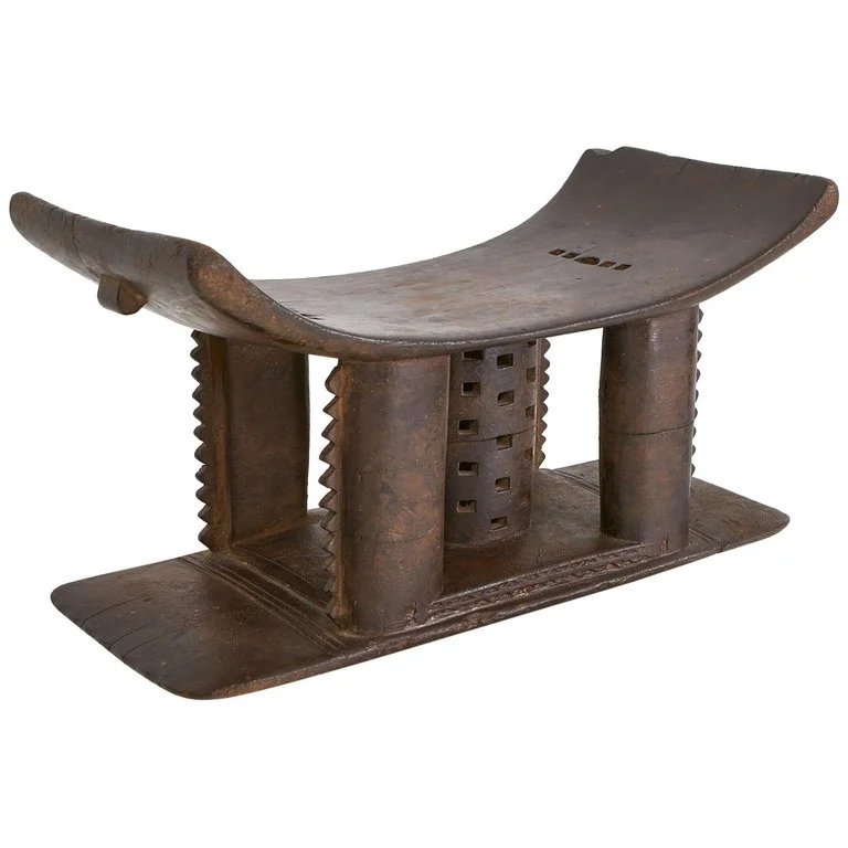 19th Century Asante Stool