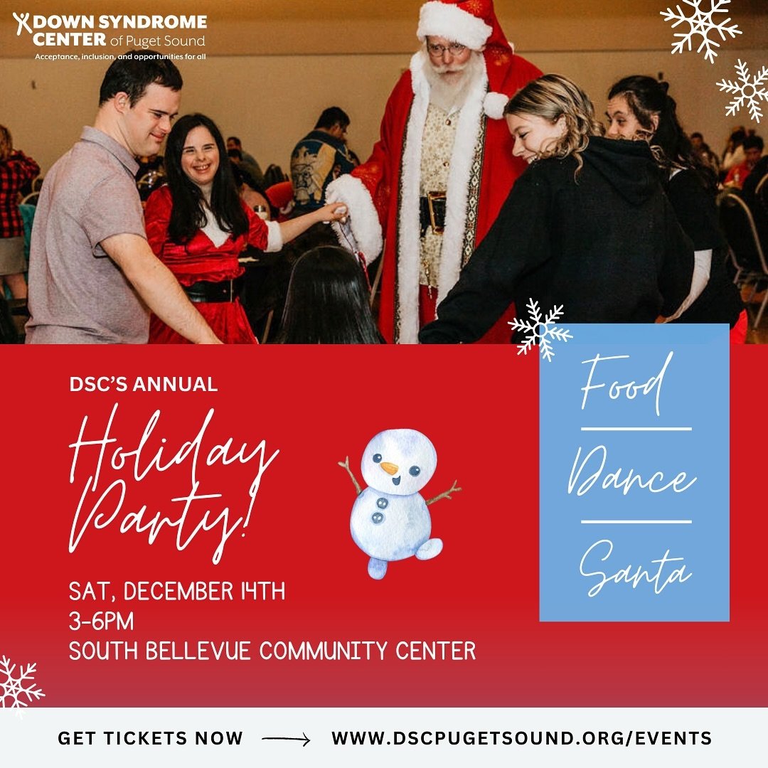 DSC&rsquo;s annual Holiday Party is back on Dec. 14th! ❤️

Bring your family and friends to experience an evening full of dancing, fun crafts, tasty treats, and a special appearance by Santa himself! 🎅

Don&rsquo;t miss out&mdash;tickets are going q