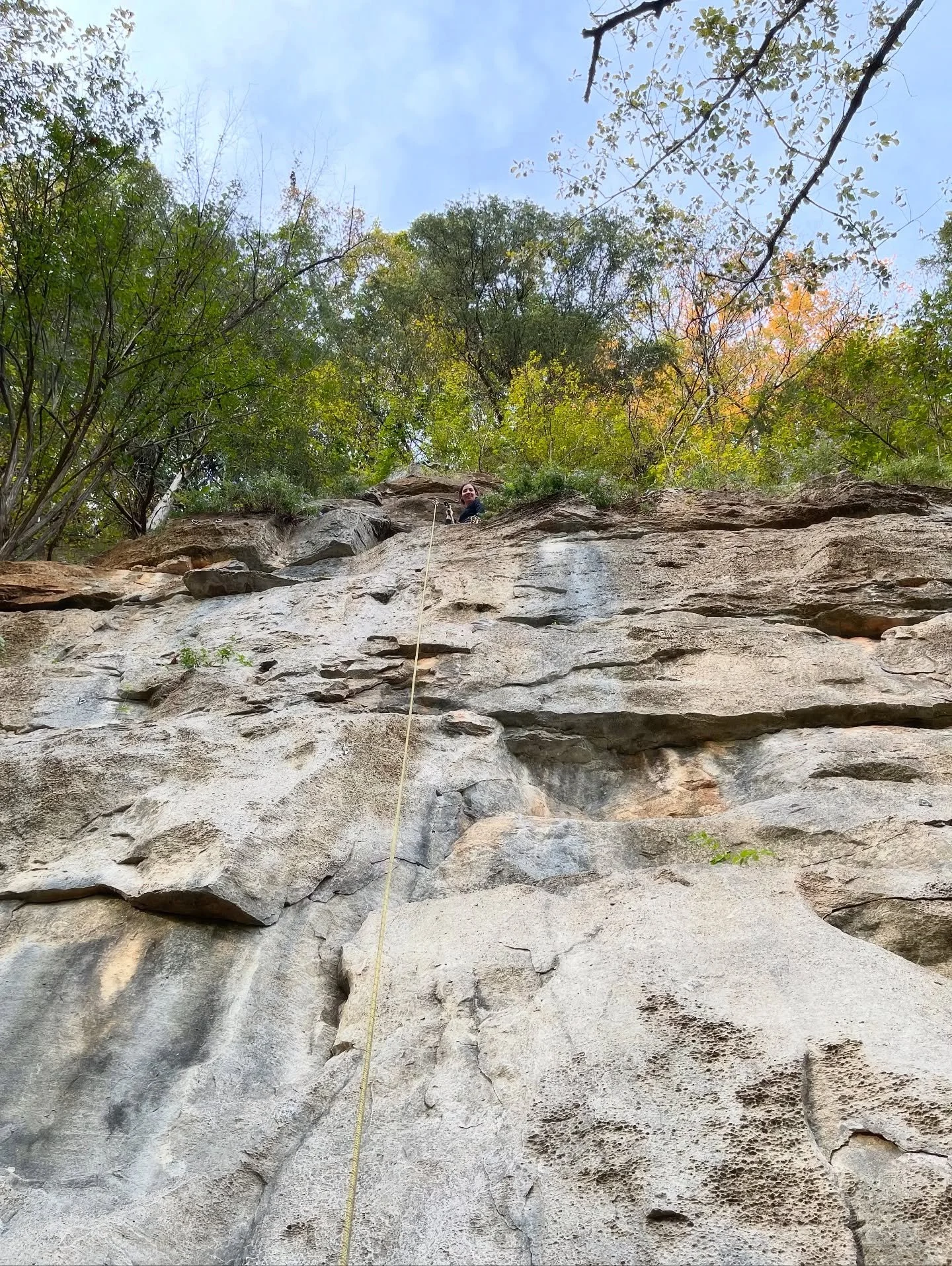 First ascent! 🧗🏻&zwj;♀️

Thank you to the best teacher around @pxlpat 🥰