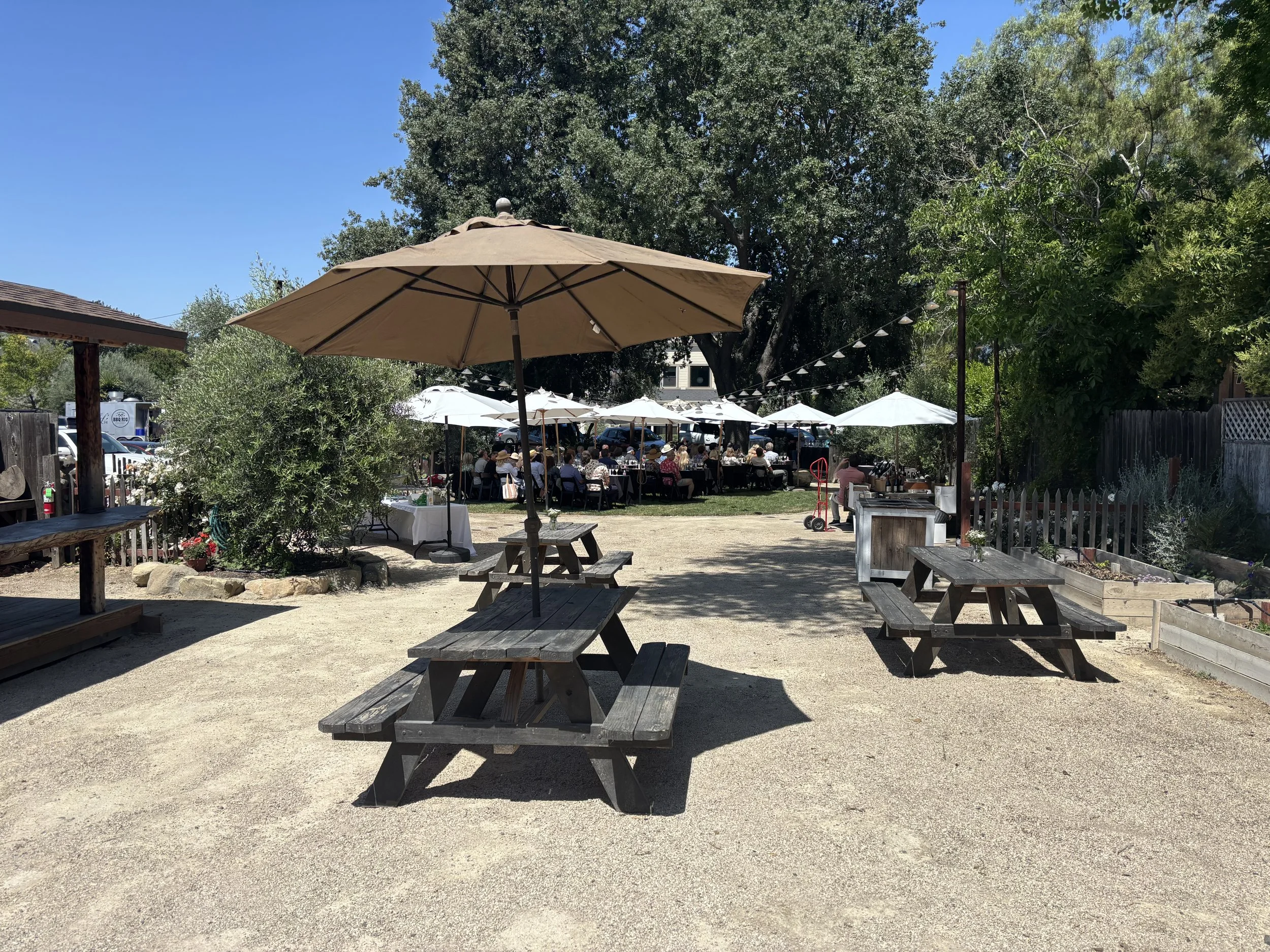 Wedding and event space in Los Olivos surrounded by wine country charm