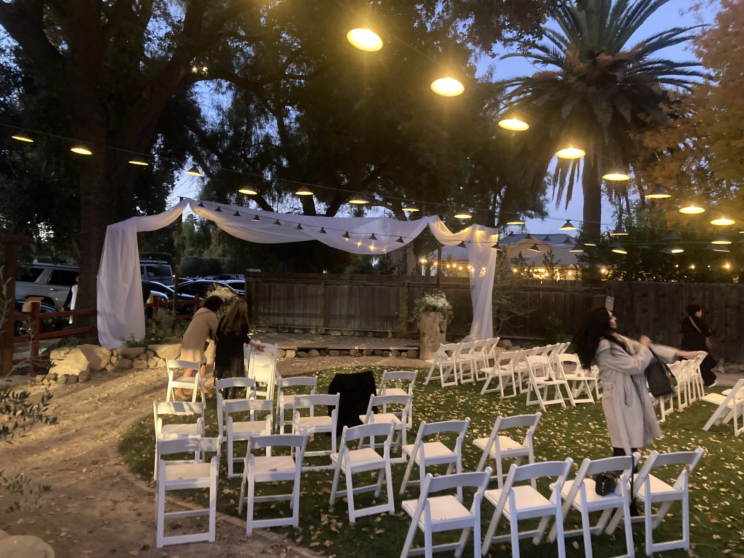 Downtown Los Olivos location ideal for receptions and social gatherings