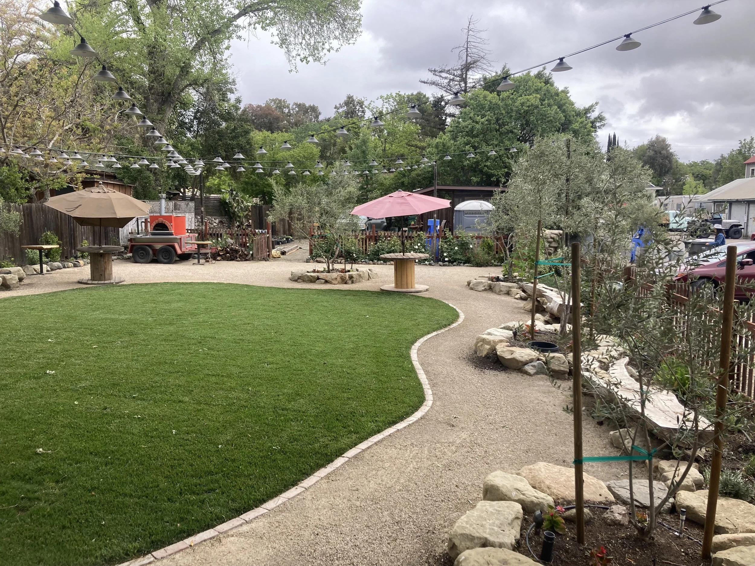 Unique downtown Los Olivos venue for weddings and private events