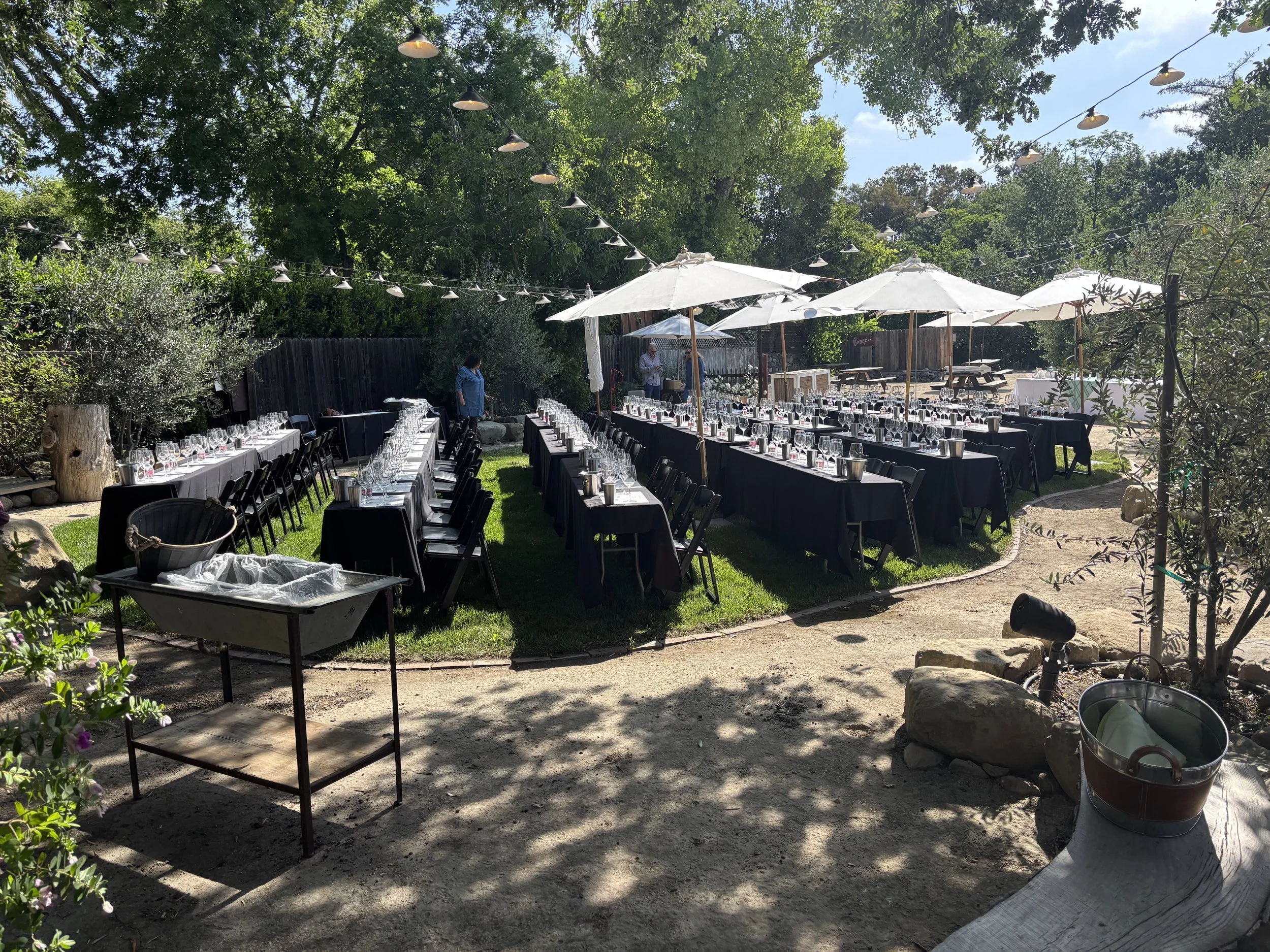 Downtown Los Olivos event venue ideal for private parties and receptions