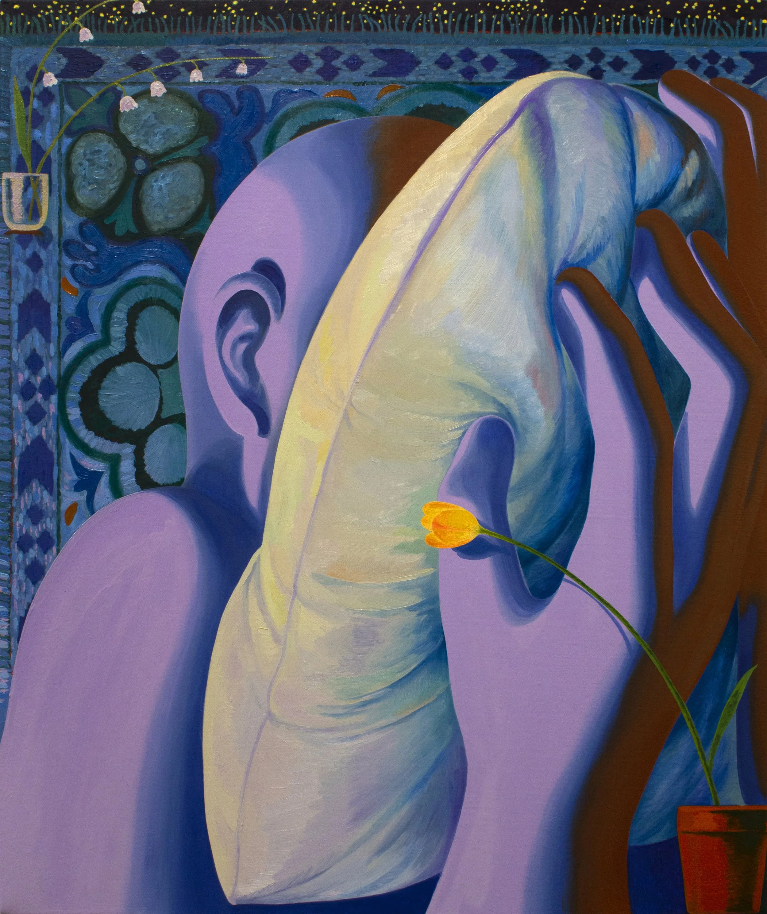 Pillow
oil on canvas, 30.25 x 25 inches, 2026