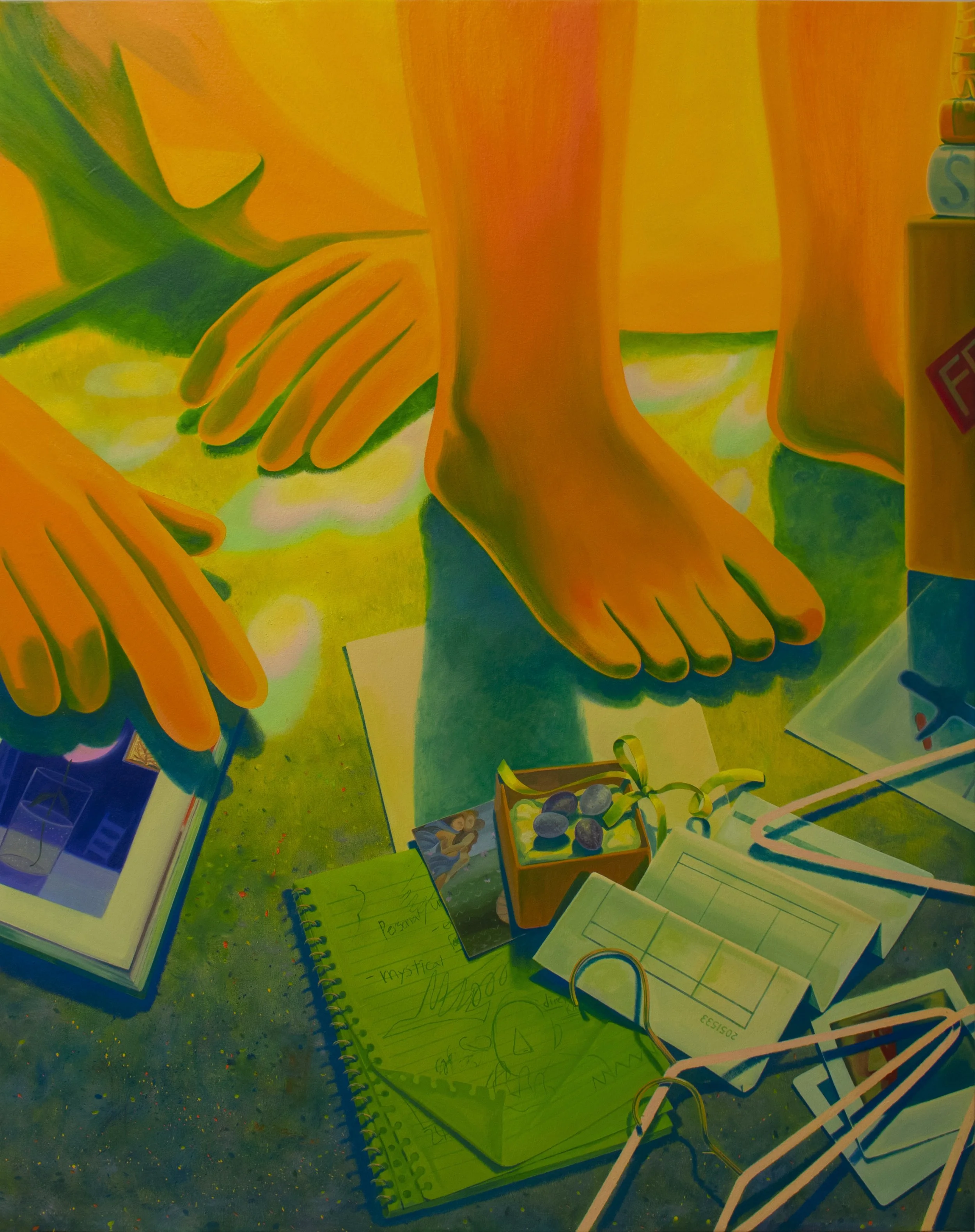 Belongings
74.5 x 58 inches, oil on canvas, 2025