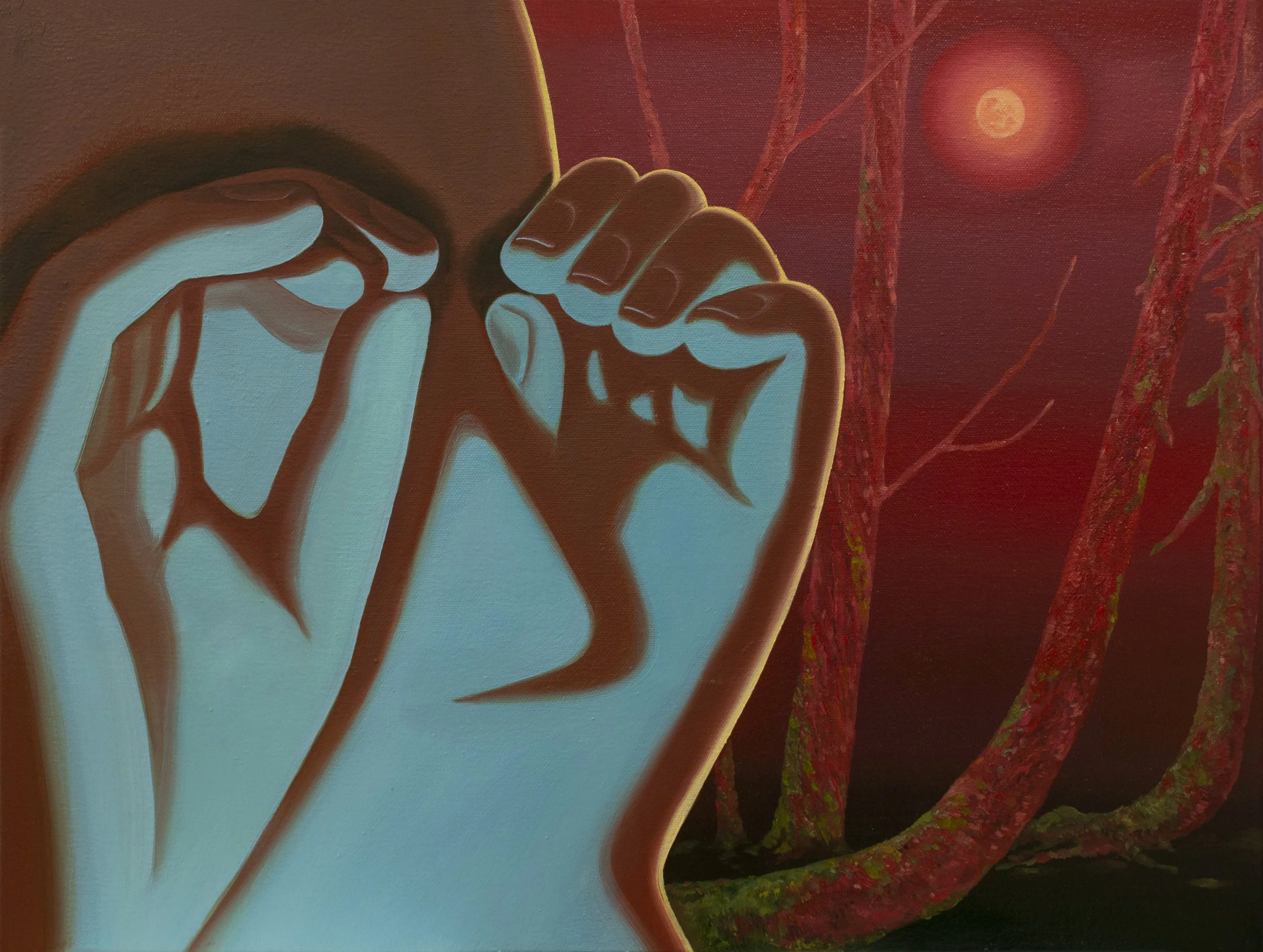 Night Vision
15.5 x 20 inches, oil on canvas, 2025