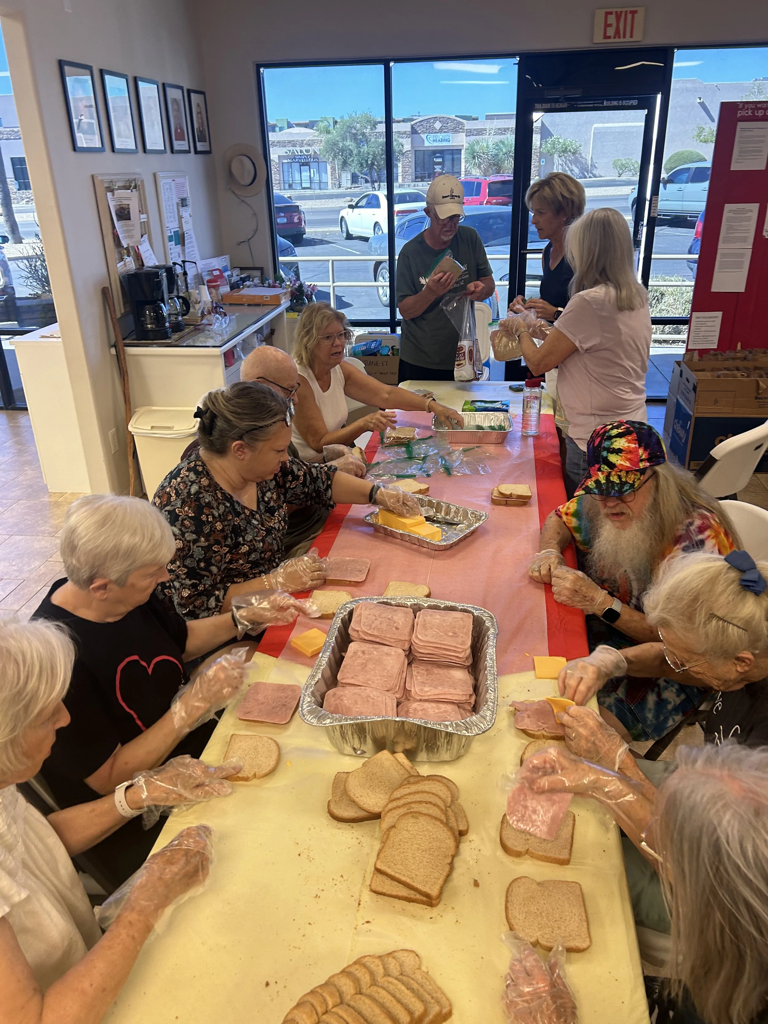 Summer Heat Respite Lunch Packs 