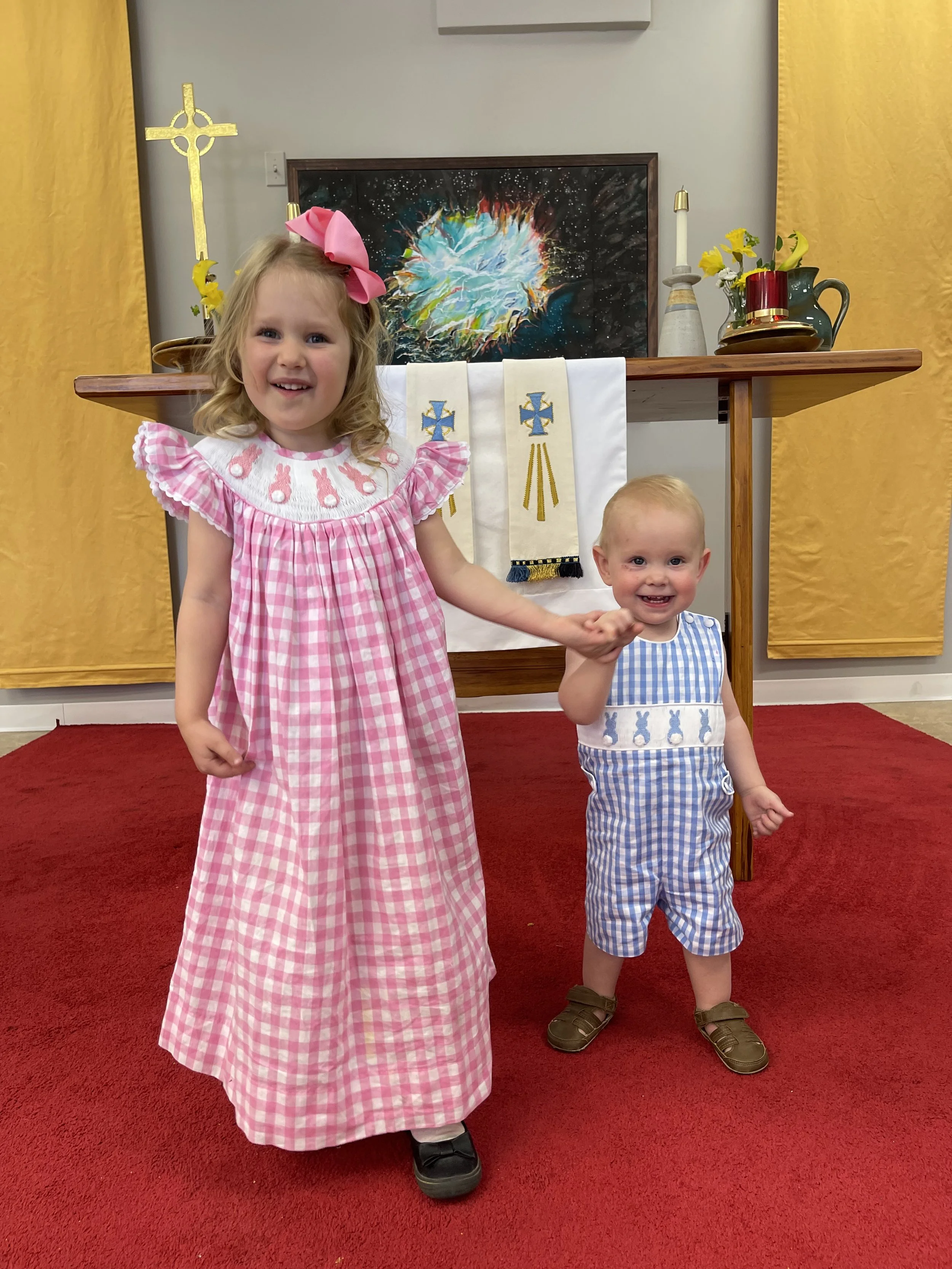 Celebrating the joy of Jesus' resurrection!