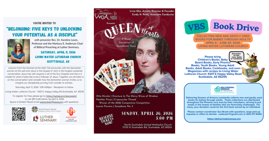 Lots of Invitations to New Journey this Spring! Next up:&nbsp;