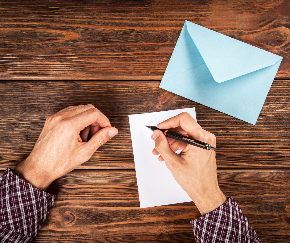 Fifth Sunday Letter Writing