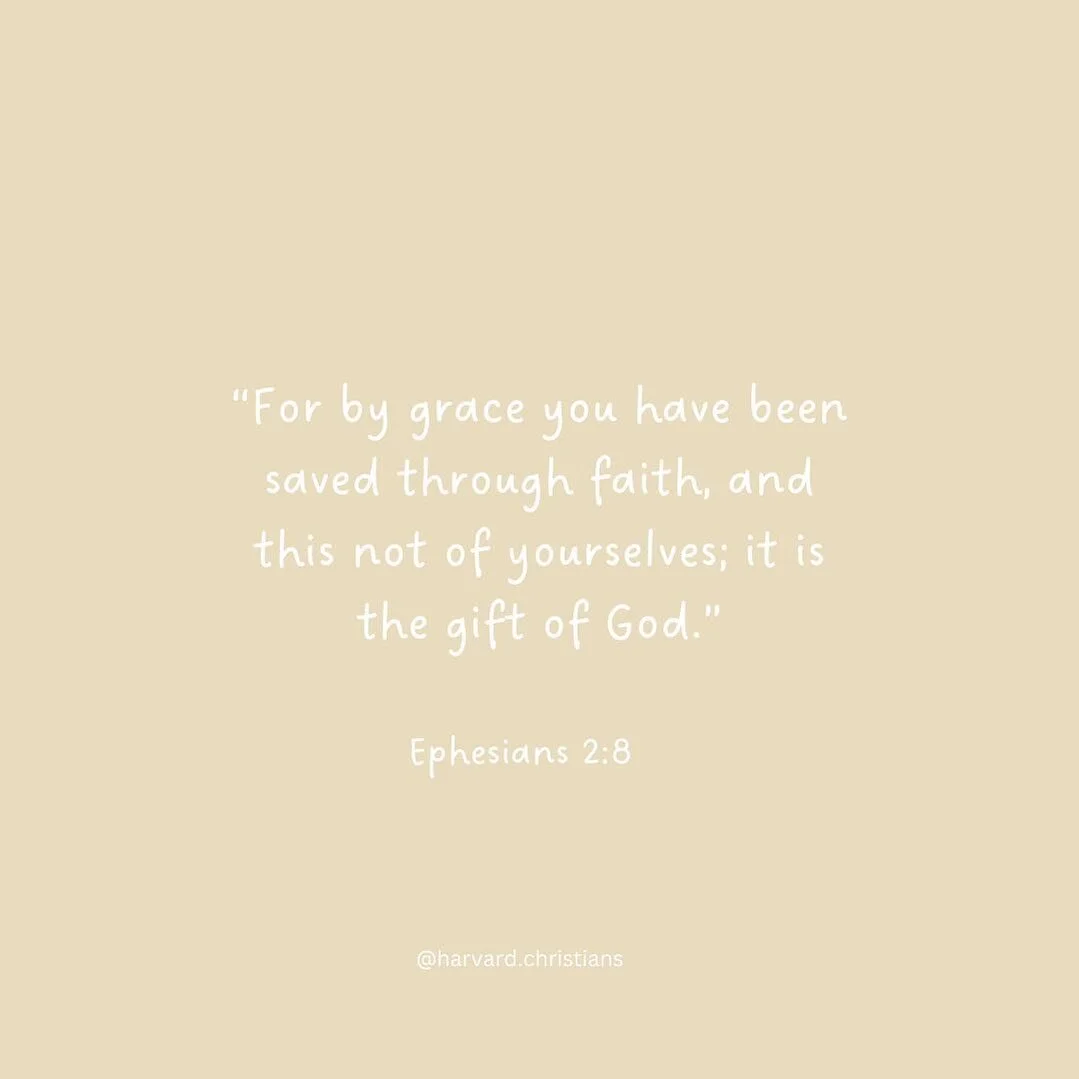 Salvation is nothing we did of ourselves&mdash; it is the gracious gift of God. Thank You Jesus 😁