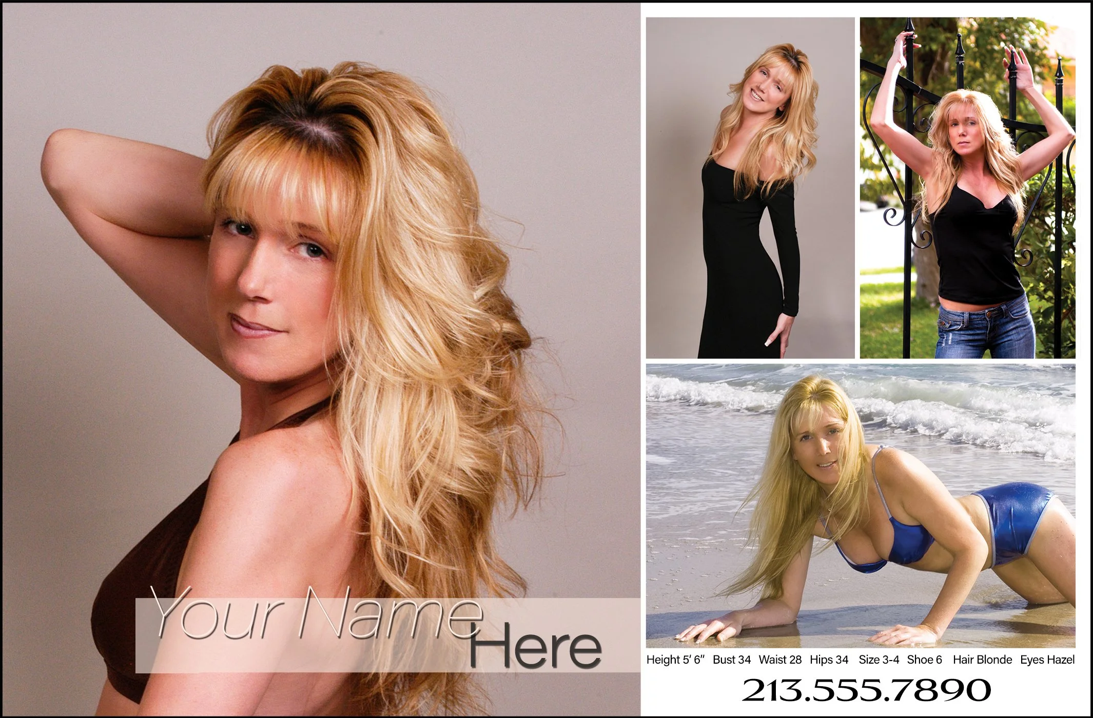 Modeling Comp Card