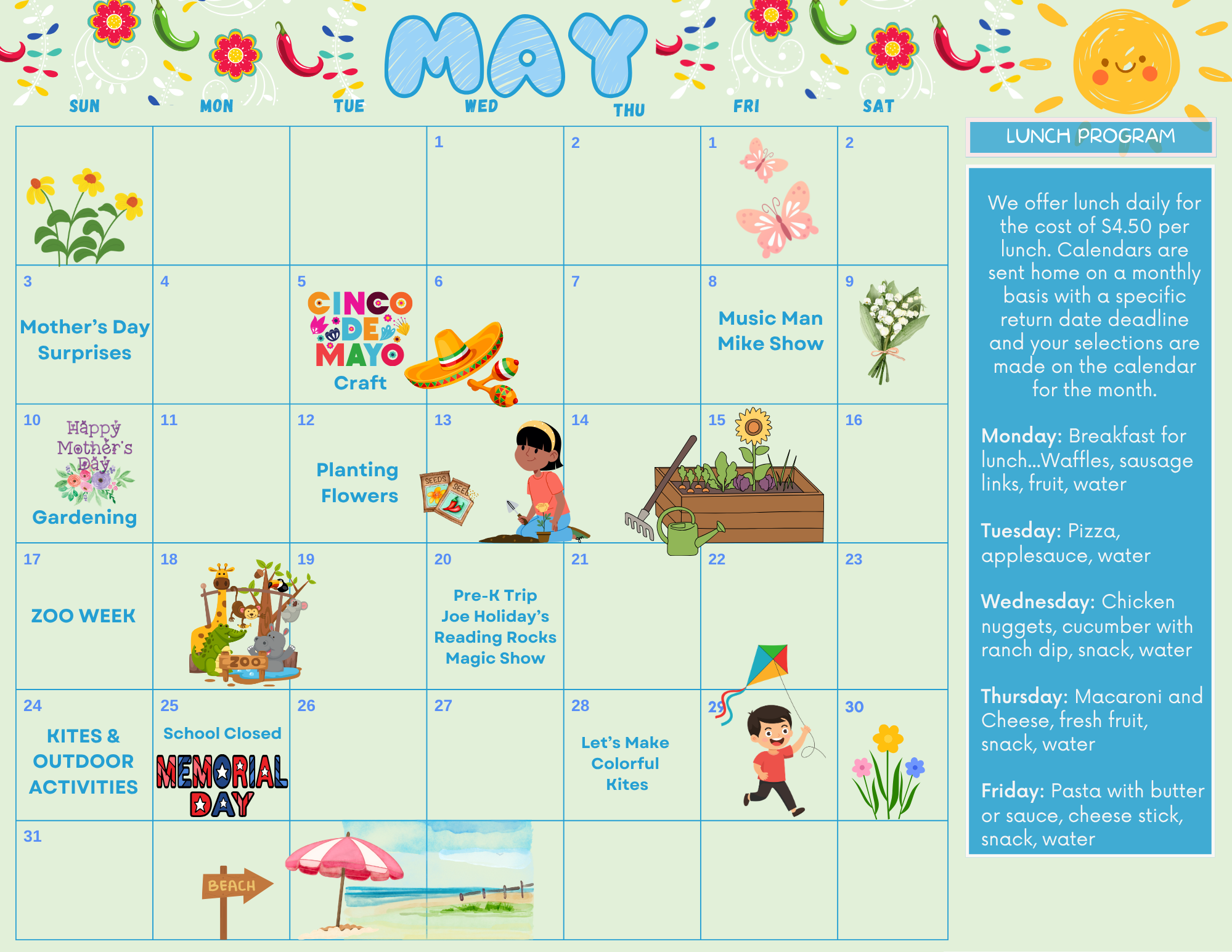 May 2026 Calendar 