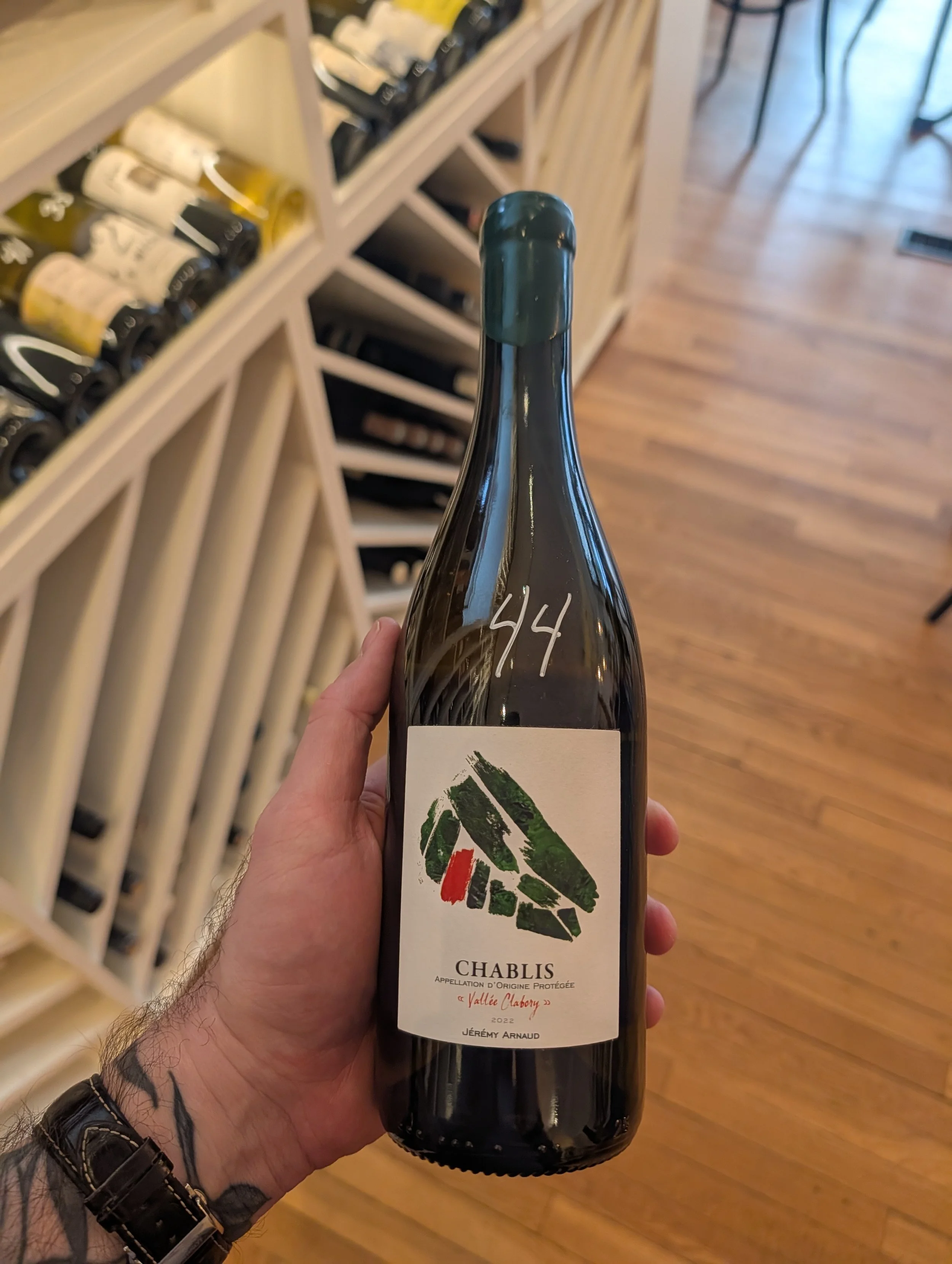 Domaine Jérémy Arnaud, 2022 "Vallée de Clabory" Chablis