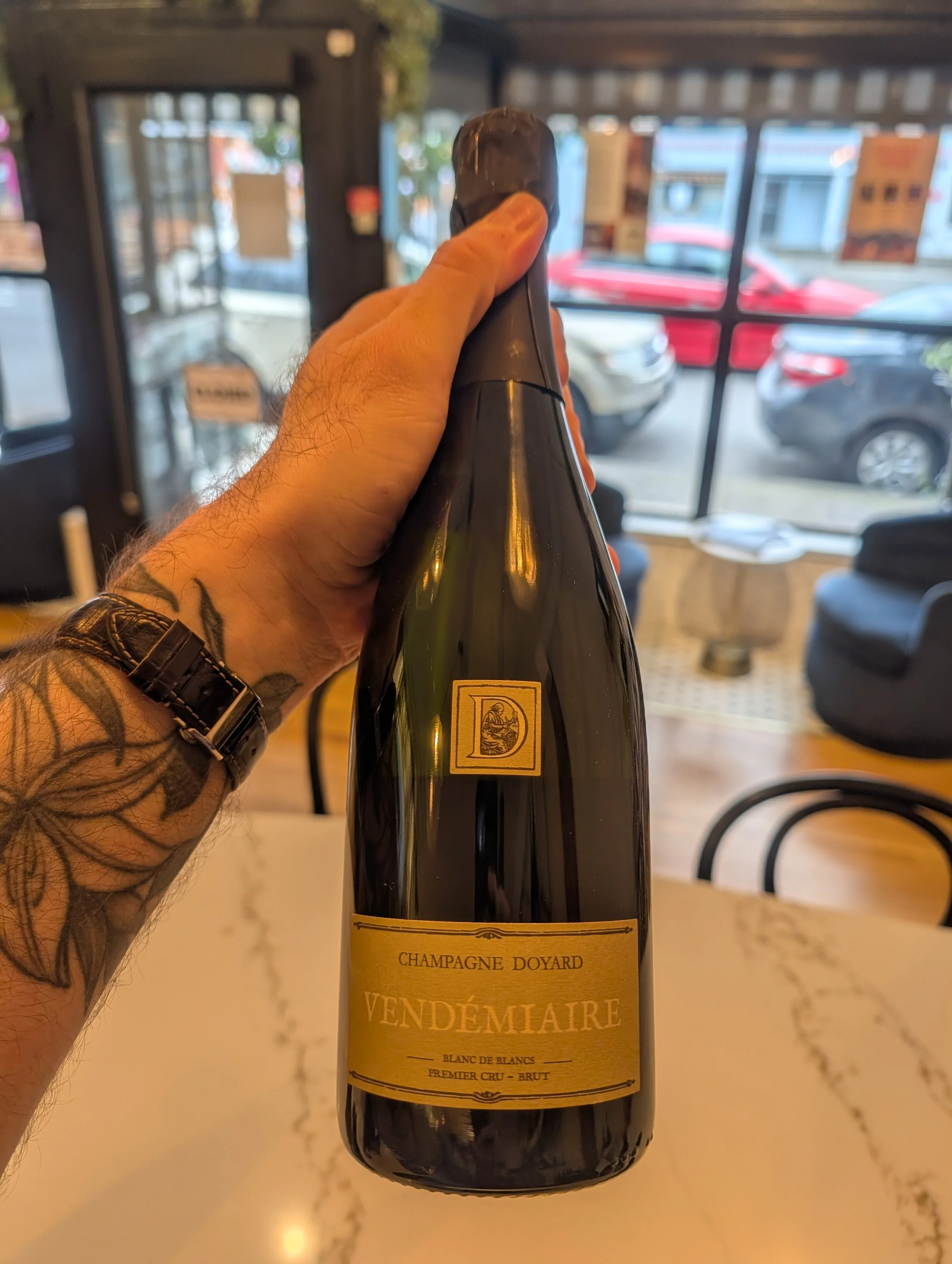 Champagne Doyard, NV "Cuvée Vendemiaire" 1er Cru Blanc de Blancs Brut
