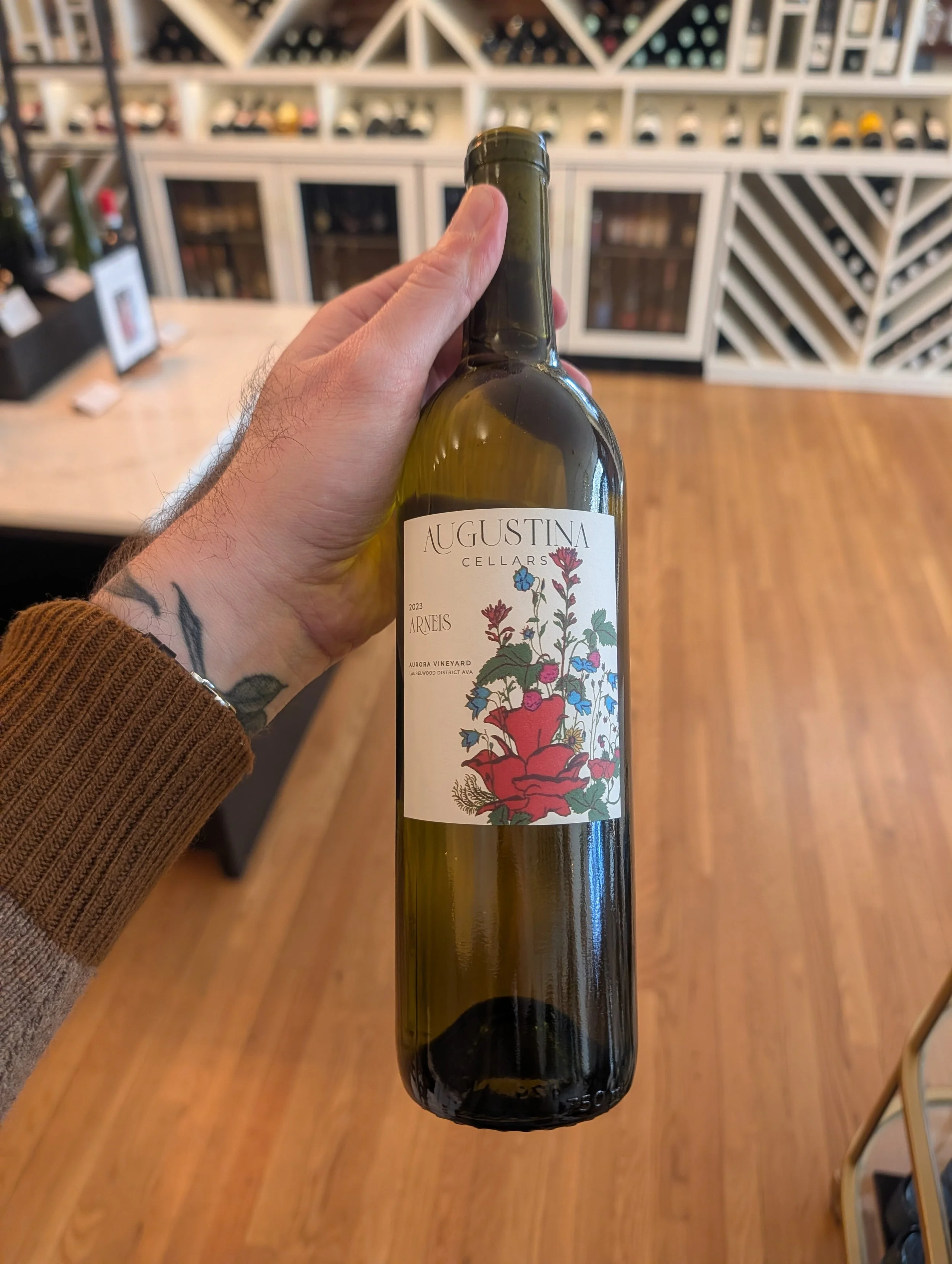 Augustina Cellars, 2023 Aurora Vineyard Arneis