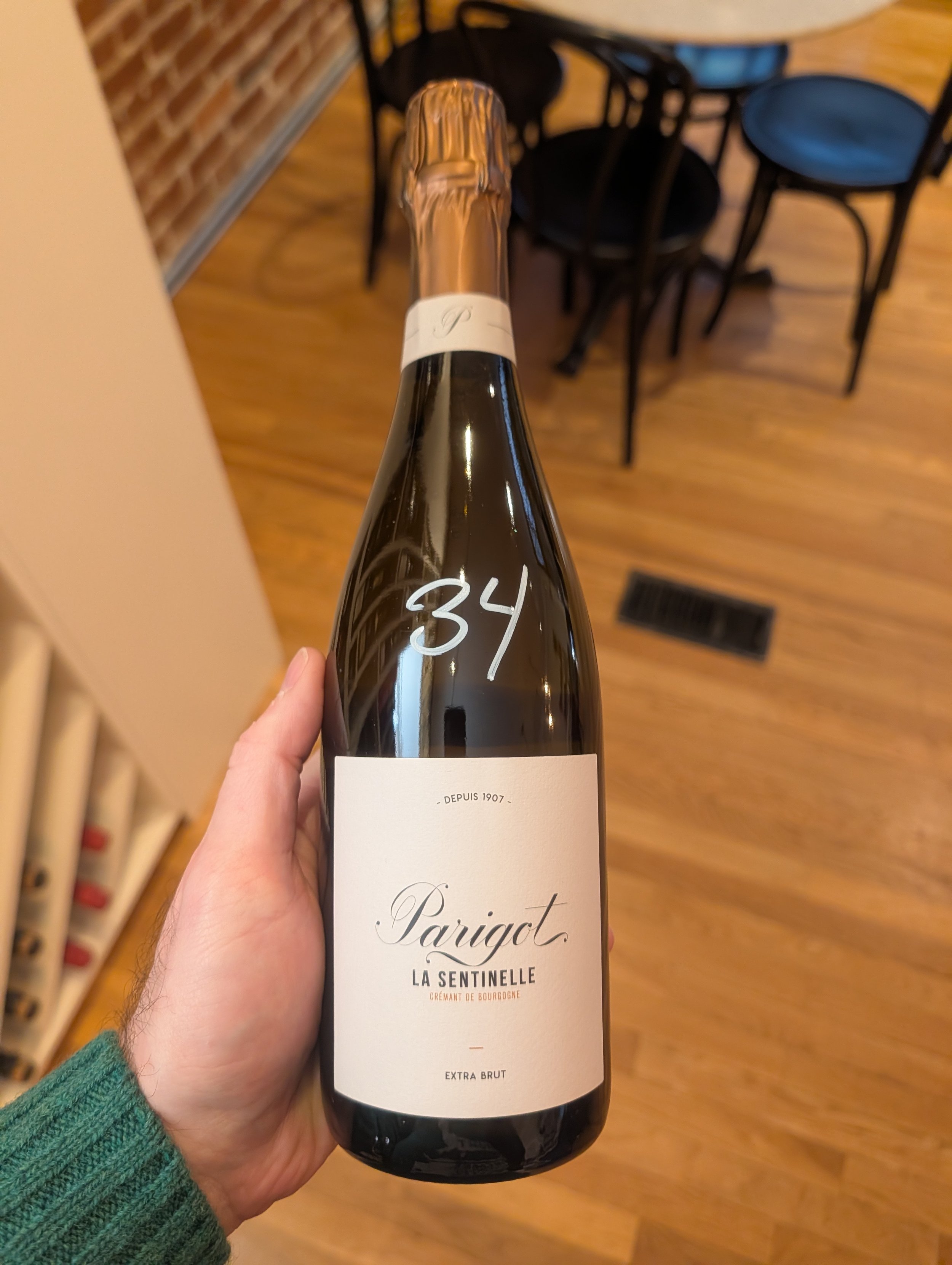 Parigot & Richard, 2021 "La Sentinelle" Extra Brut