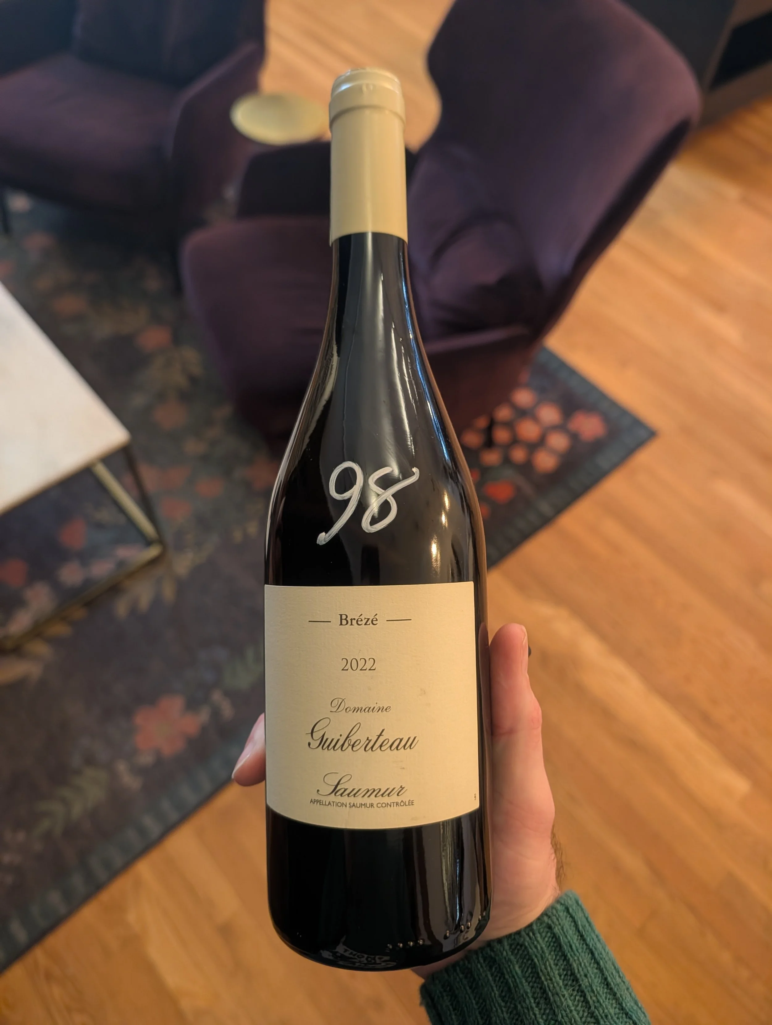 Domaine Guiberteau, 2022 Brézé Saumur Blanc