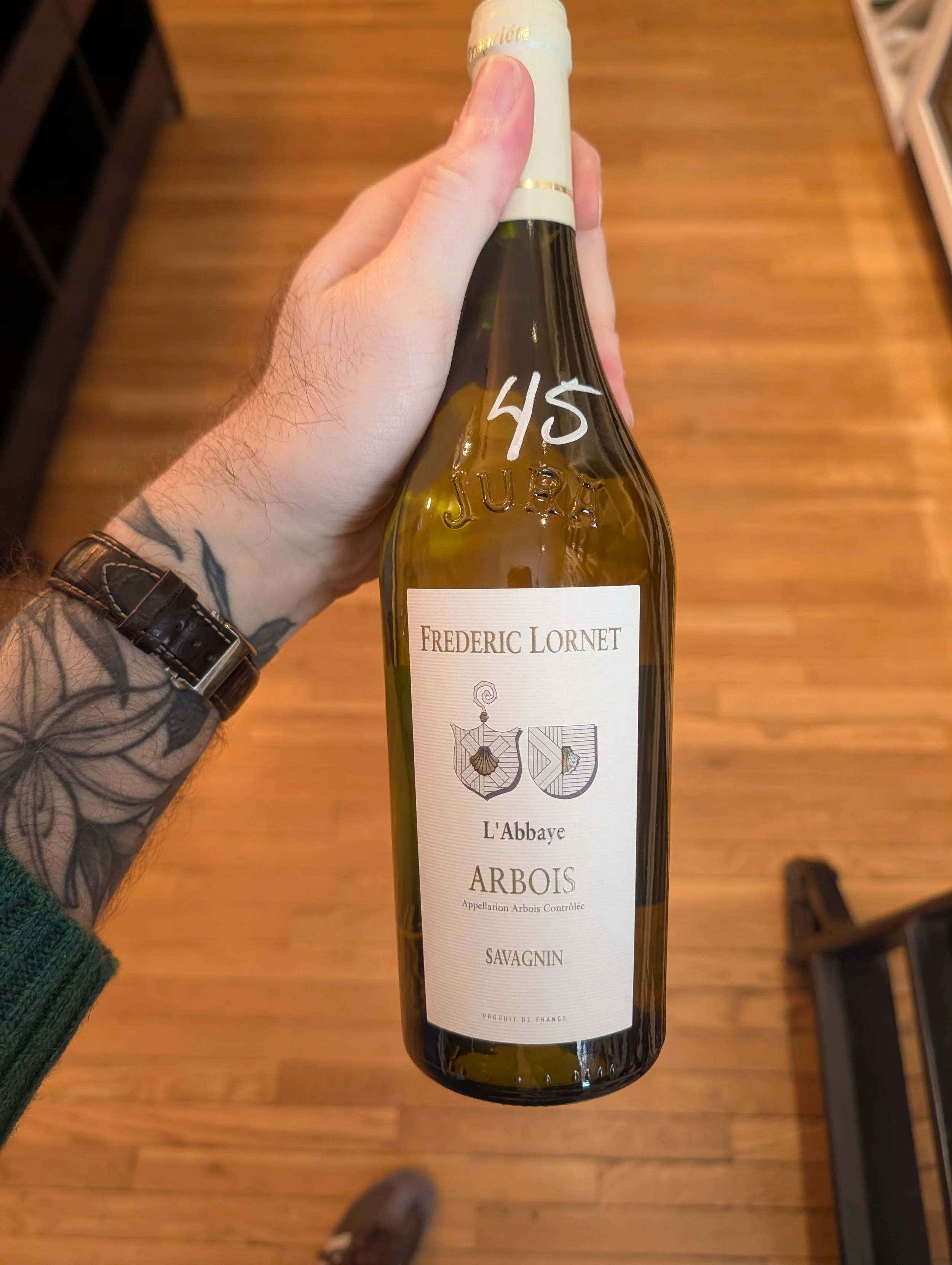Domaine Frédéric Lornet, 2021 Arbois Savagnin "Non Ouillé" (Oxidative)