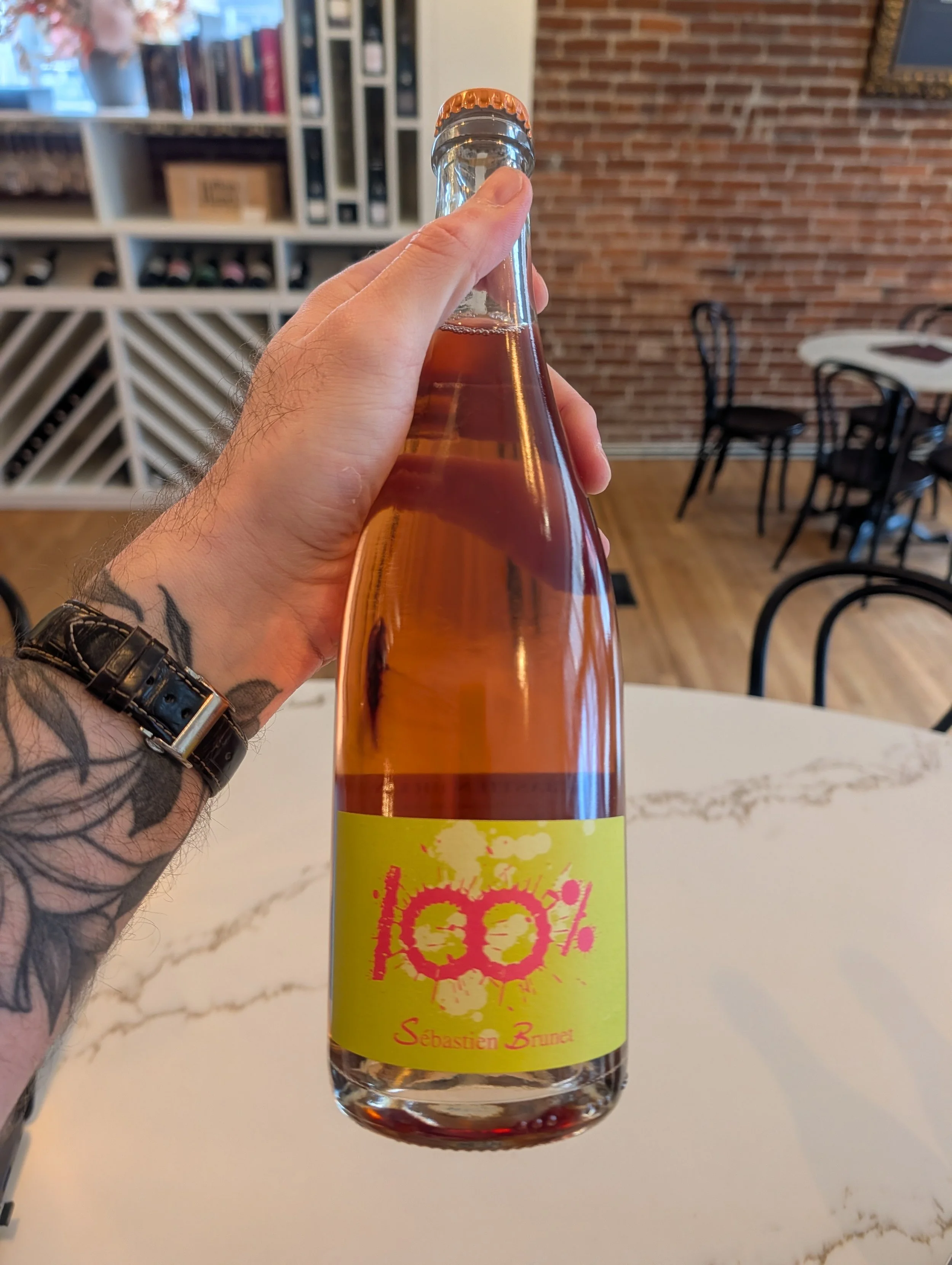 Sebastian Brunet, "100%" Pét-Nat Rosé