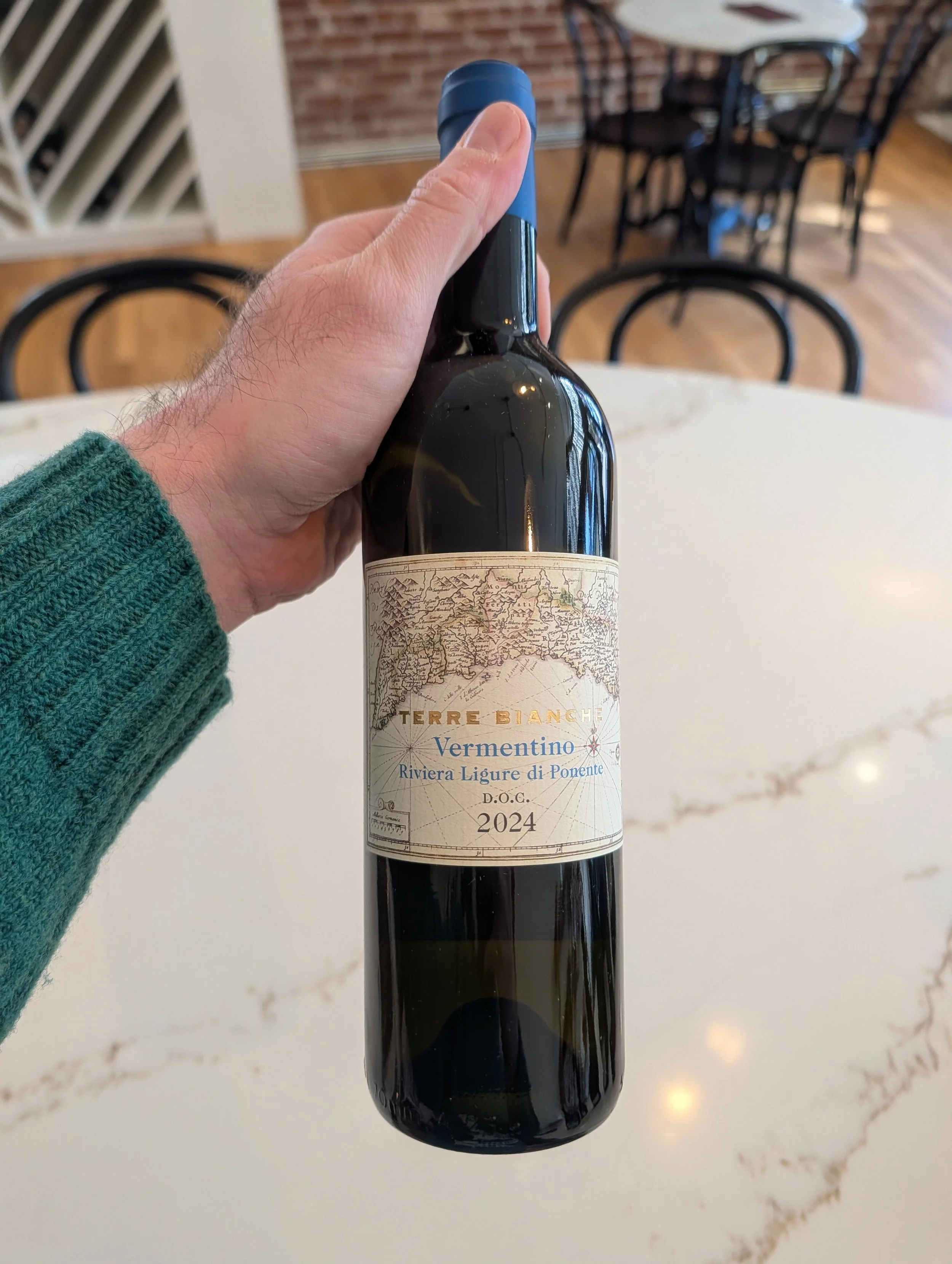 Terre Bianche, 2024 Vermentino Riviera Ligure di Ponente