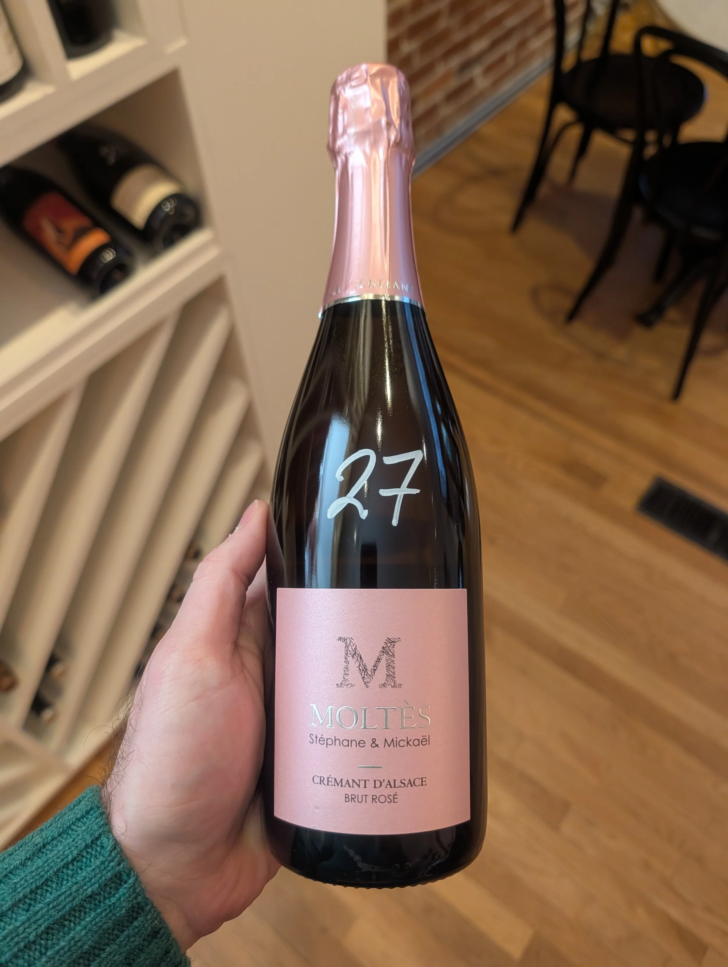 Domaine Moltès, NV Crémant d'Alsace Rosé