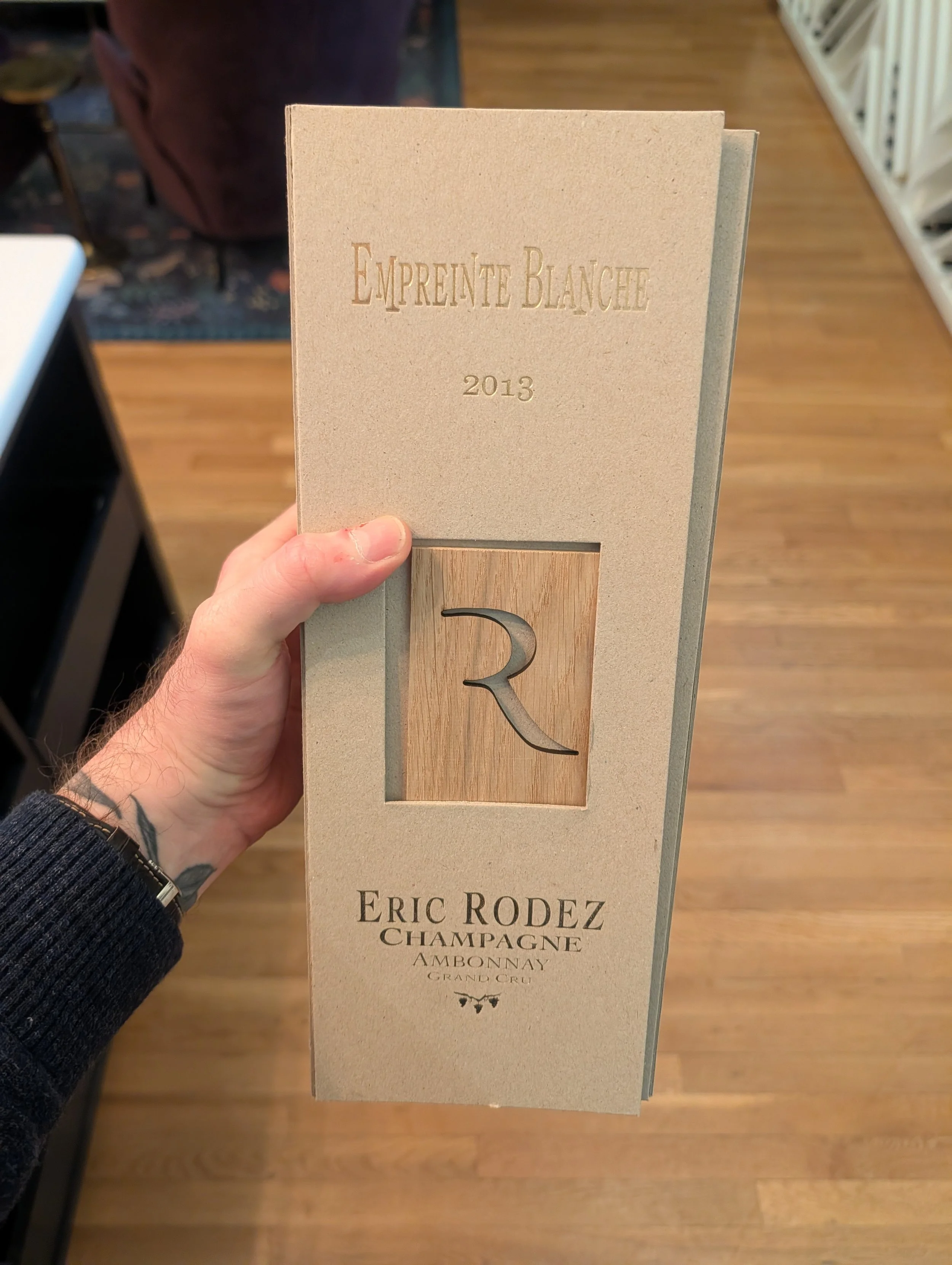 Champagne Eric Rodez, 2013 "Empreinte Blanche" Grand Cru Ambonnay