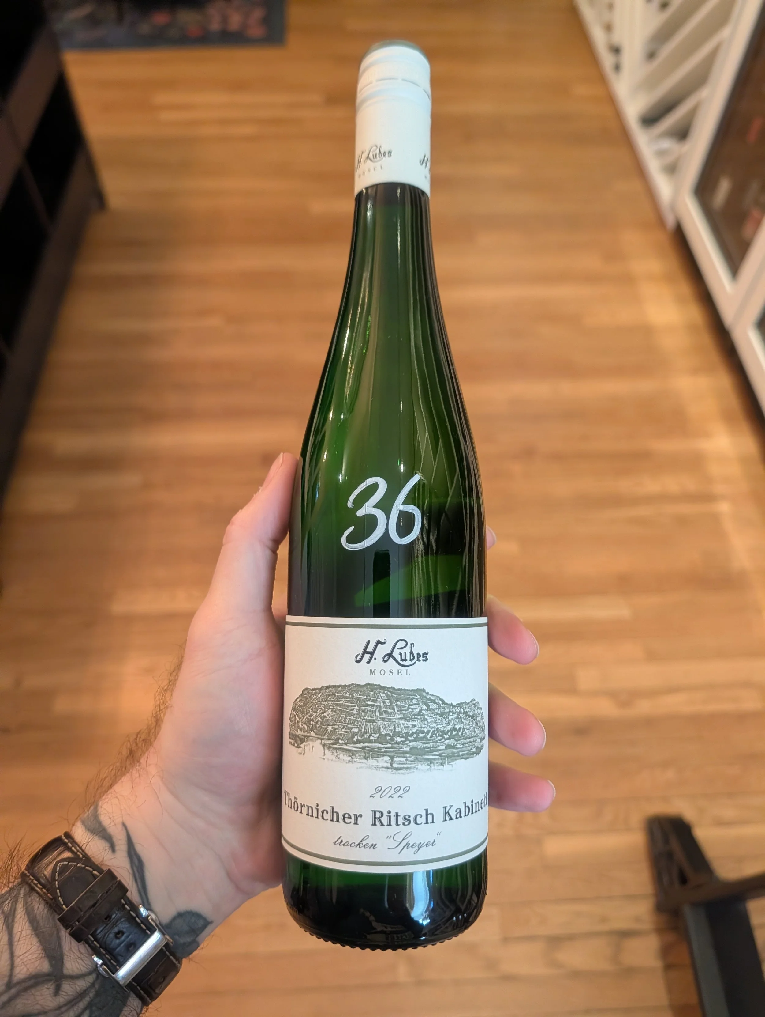 Ludes, 2022 Riesling Thornicher Ritsch Kabinett Trocken "Speyer"