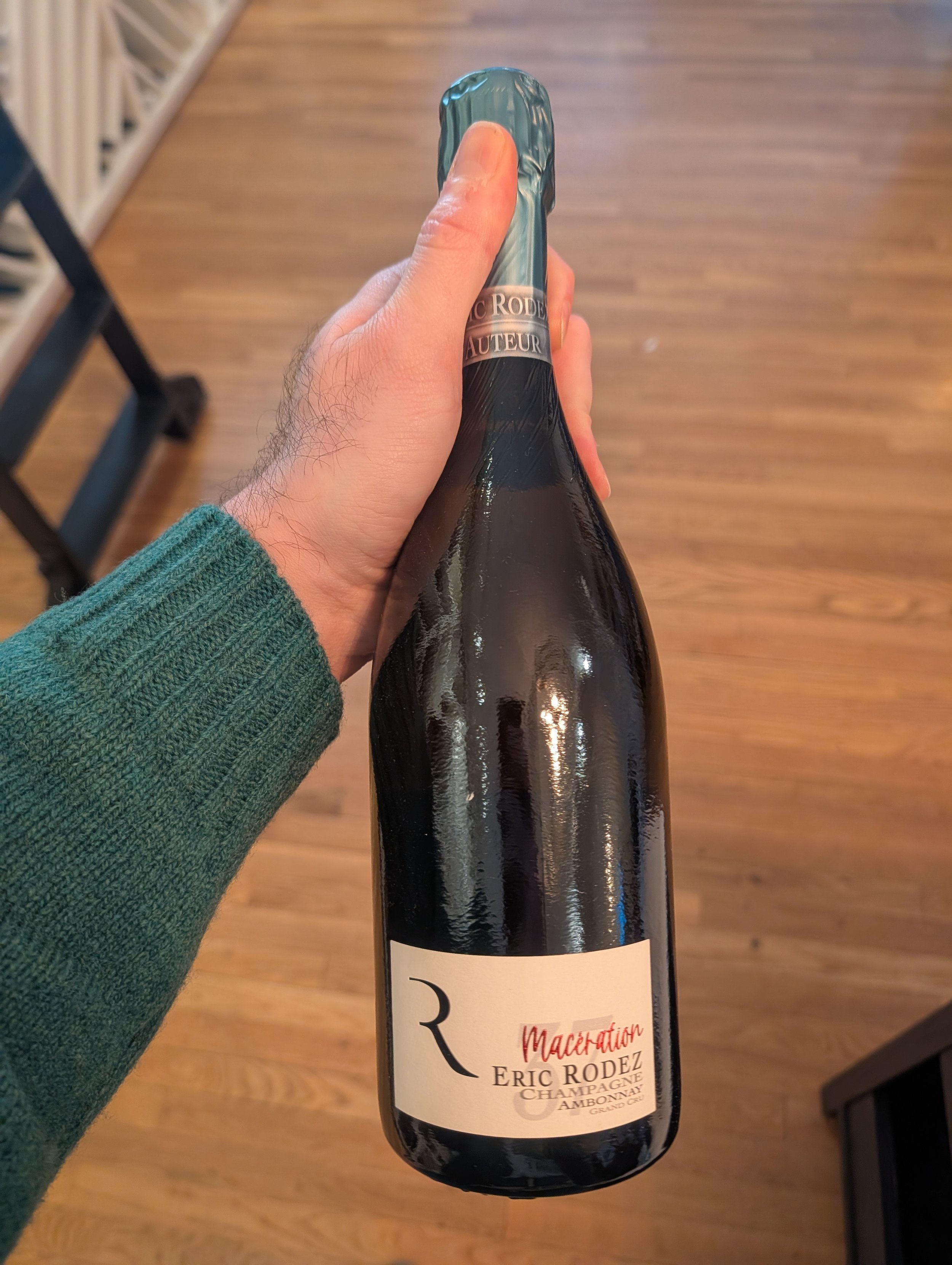 Champagne Eric Rodez, NV "Macération" Rosé Grand Cru Ambonnay Extra Brut