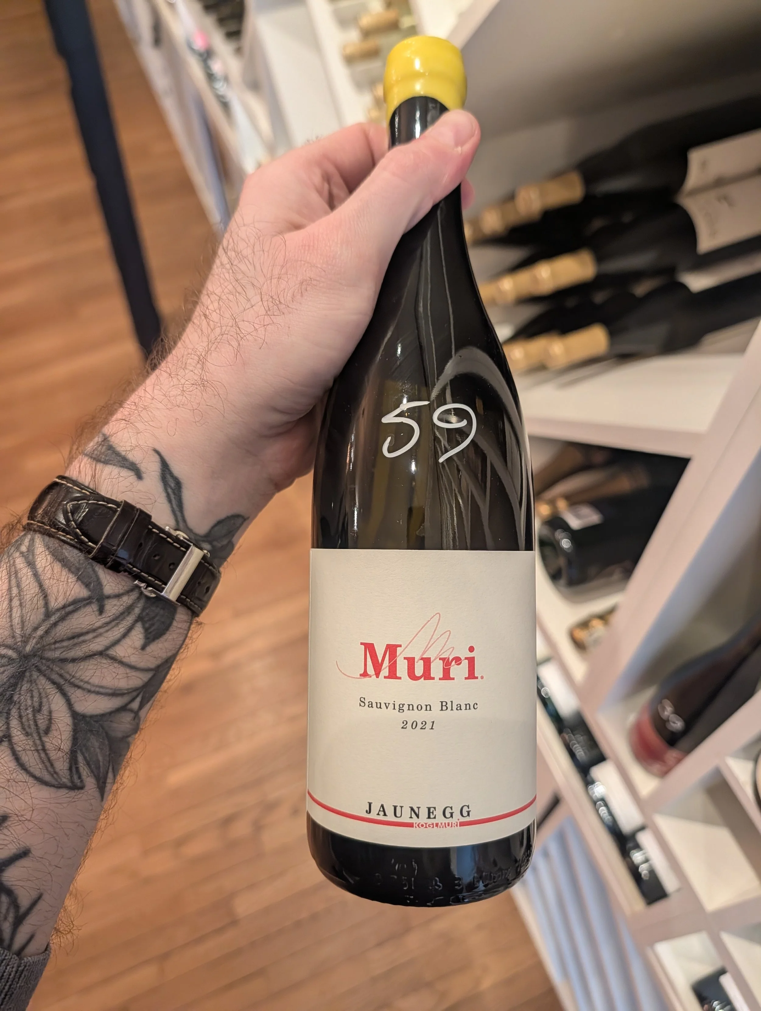 Jaunegg, 2022 "Muri" Sauv Blanc