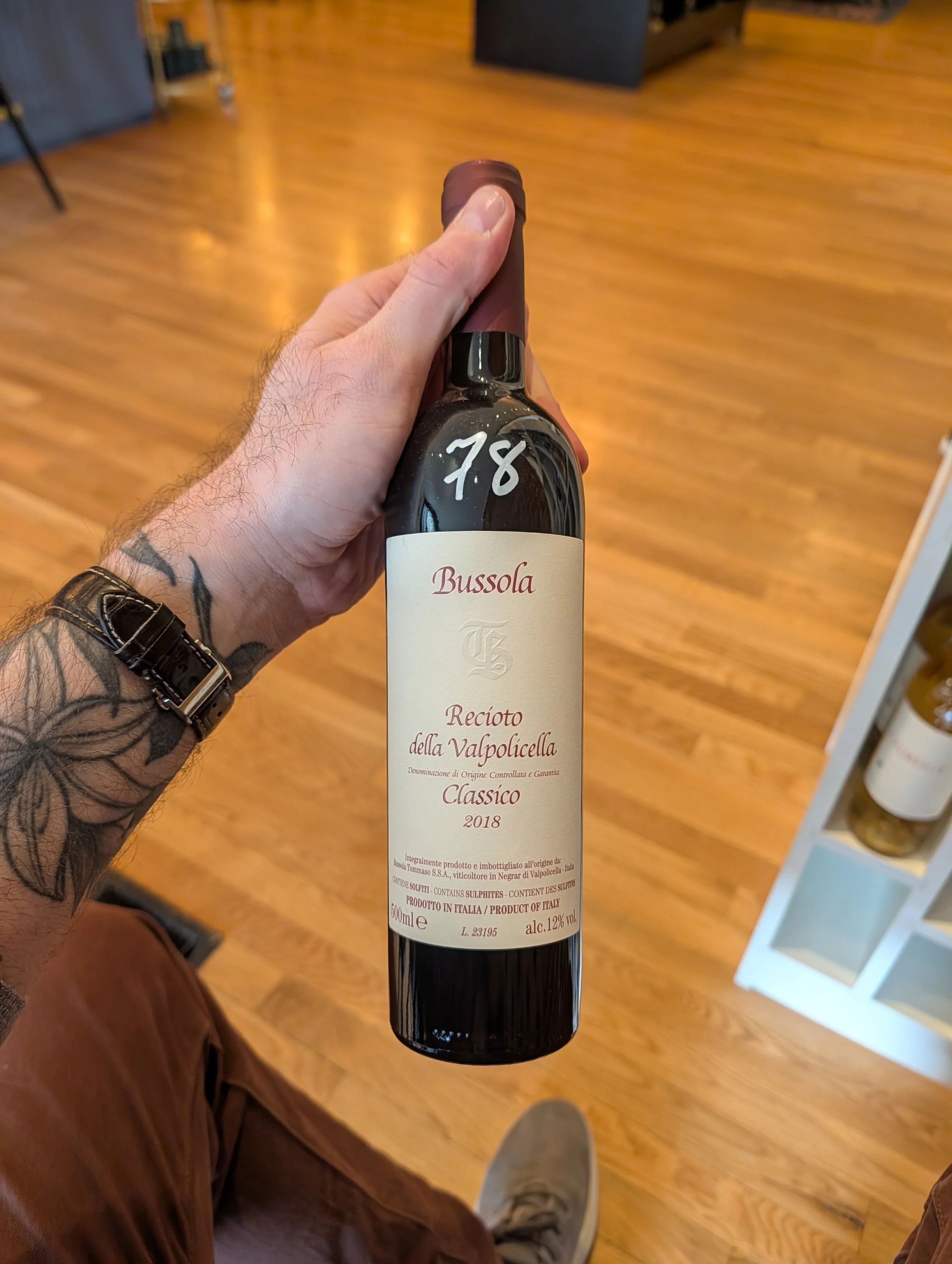 Tommaso Bussola, 2018 Recioto Classico