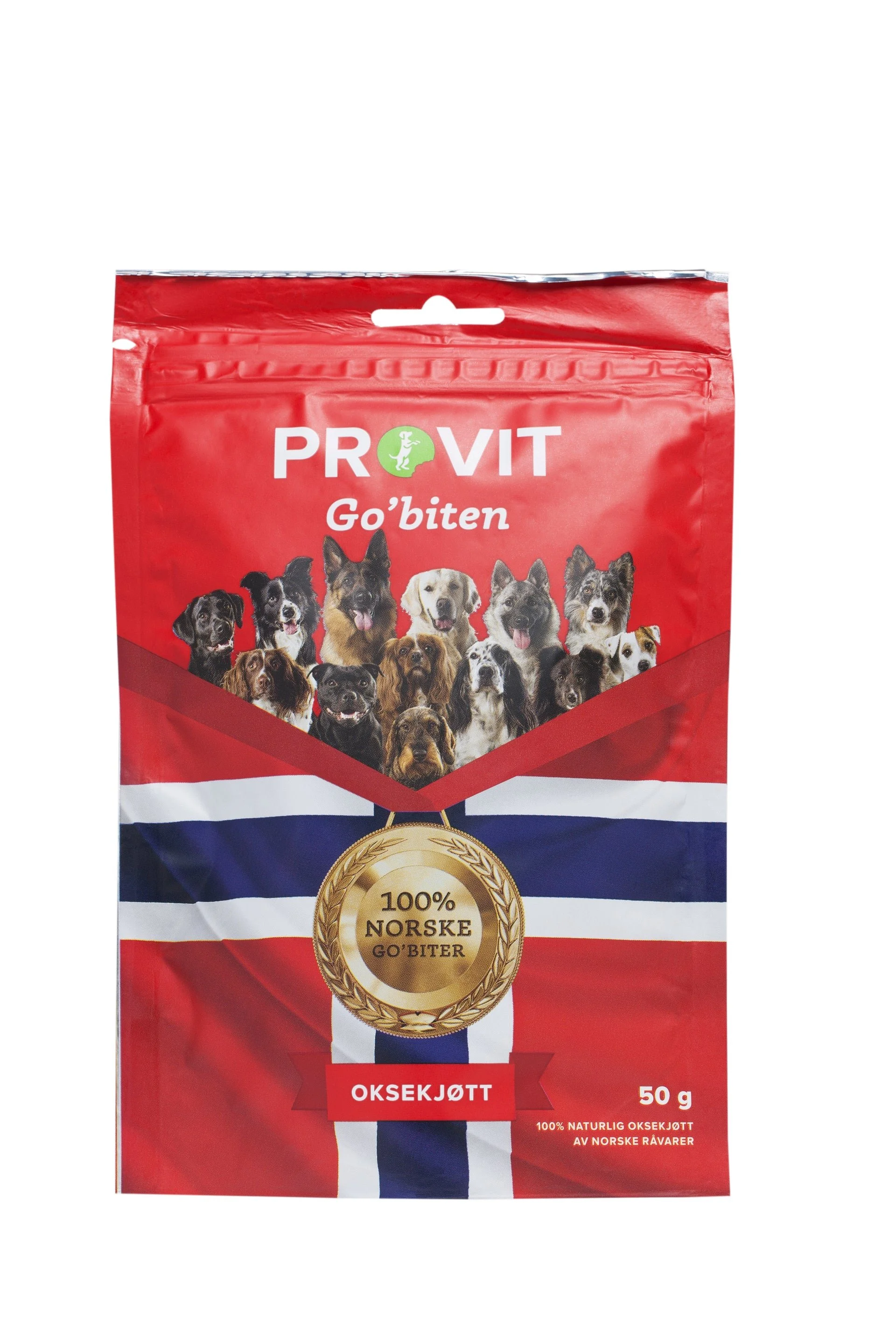 Profit Go'biten -  Oksekjøtt - Frysetørket 50g